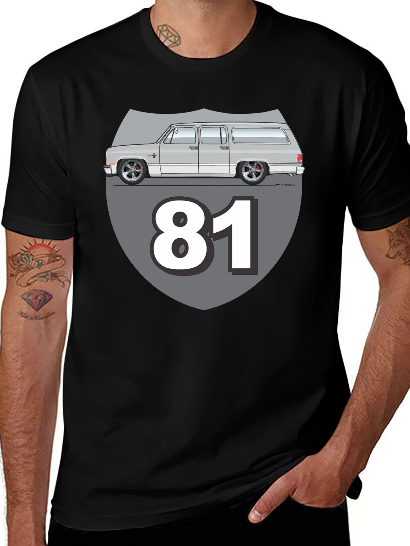 81 Suburban Graphic Tee - Classic Truck Shirt