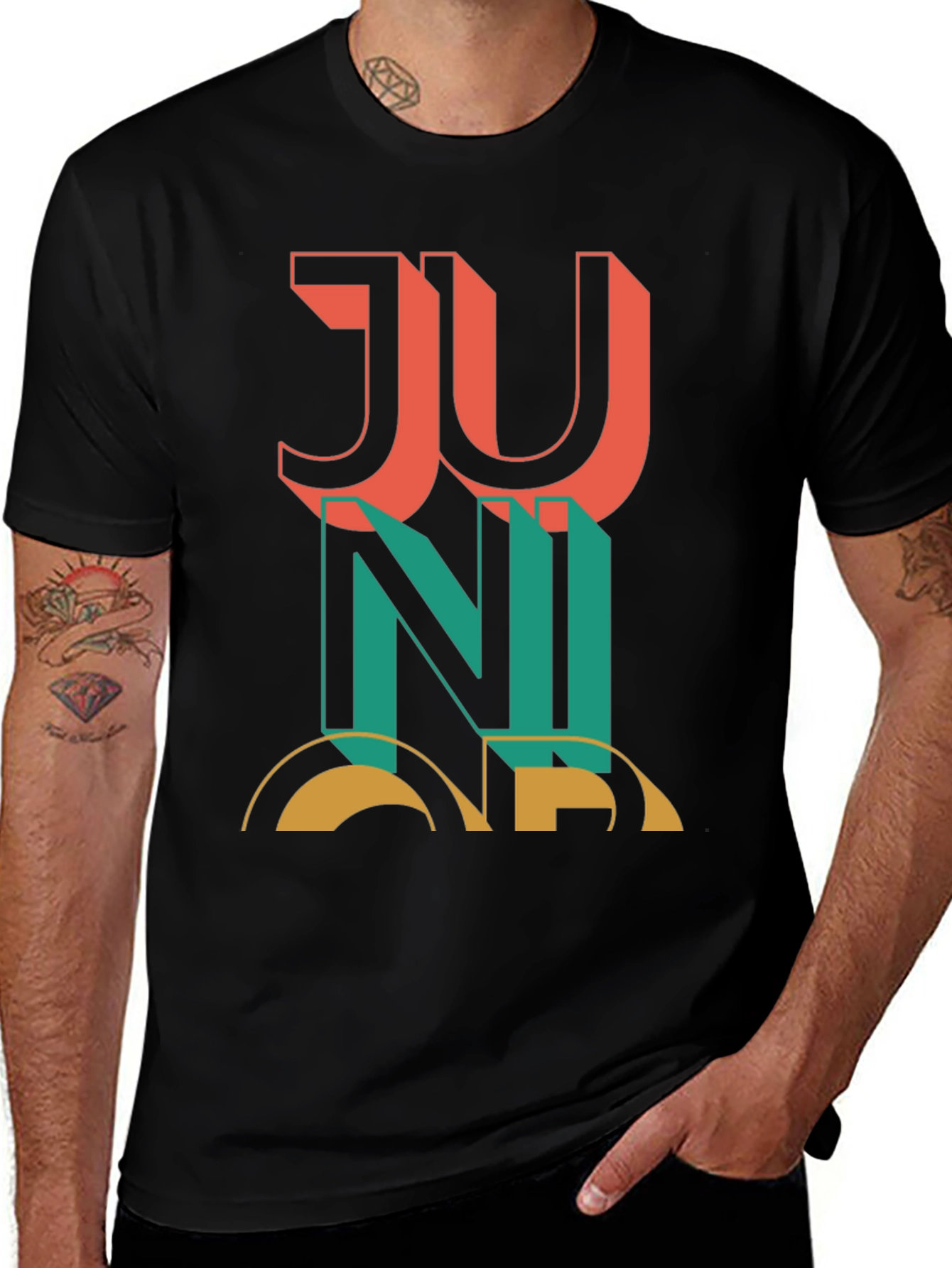 Variant 20 of Retro June T-Shirt - Cool Graphic Tee