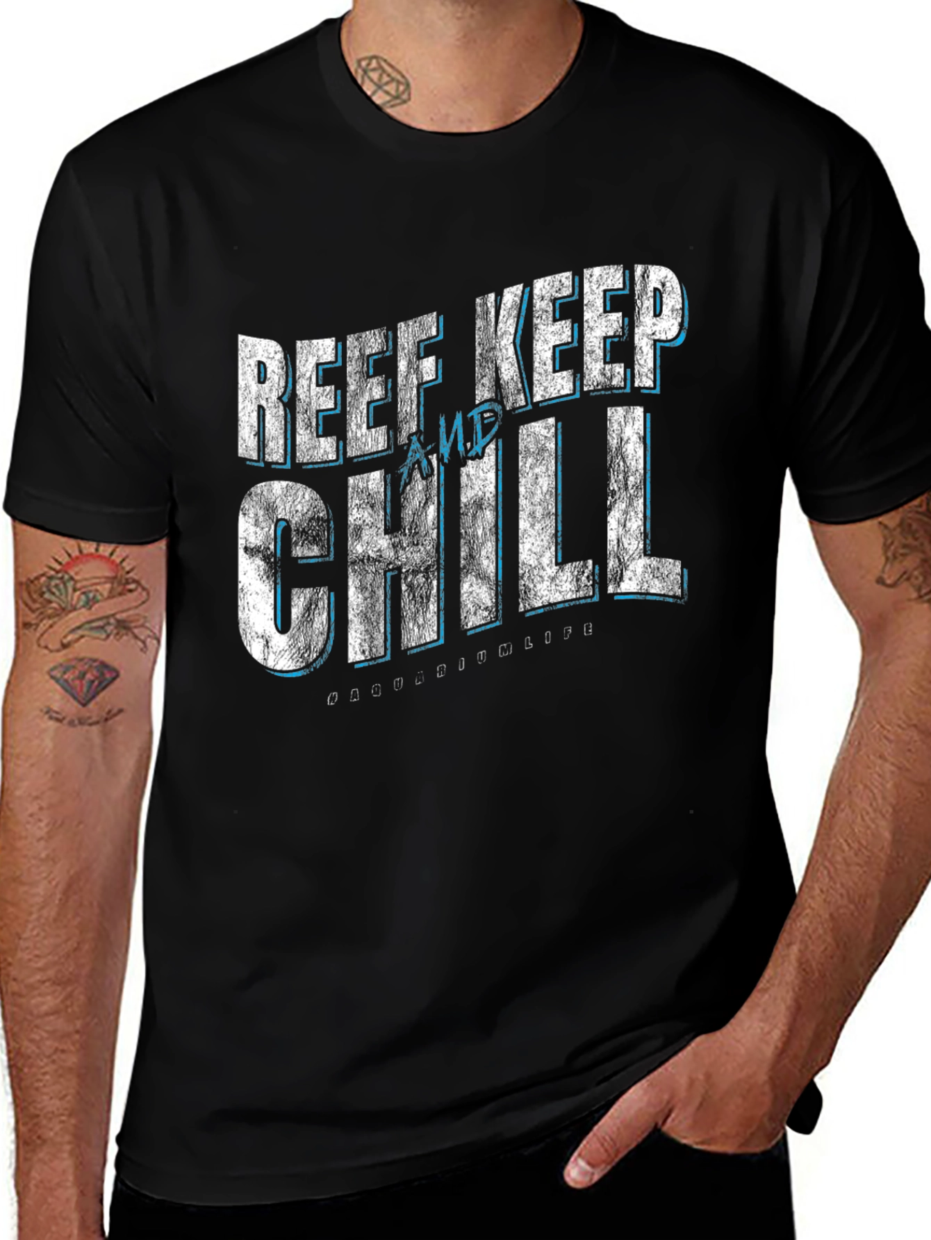 Variant 14 of Reef Keep and Chill Graphic T-Shirt
