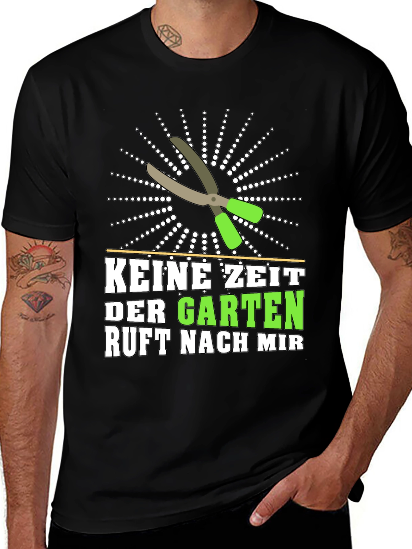 Gardener T-Shirt - Keine Zeit Der Garten Ruft Nach Mir