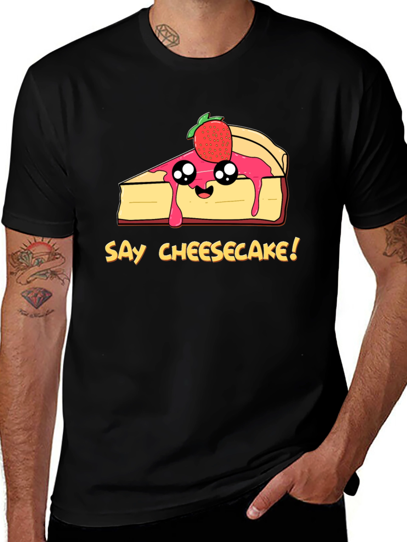 Say Cheesecake! Graphic Novelty T-Shirt