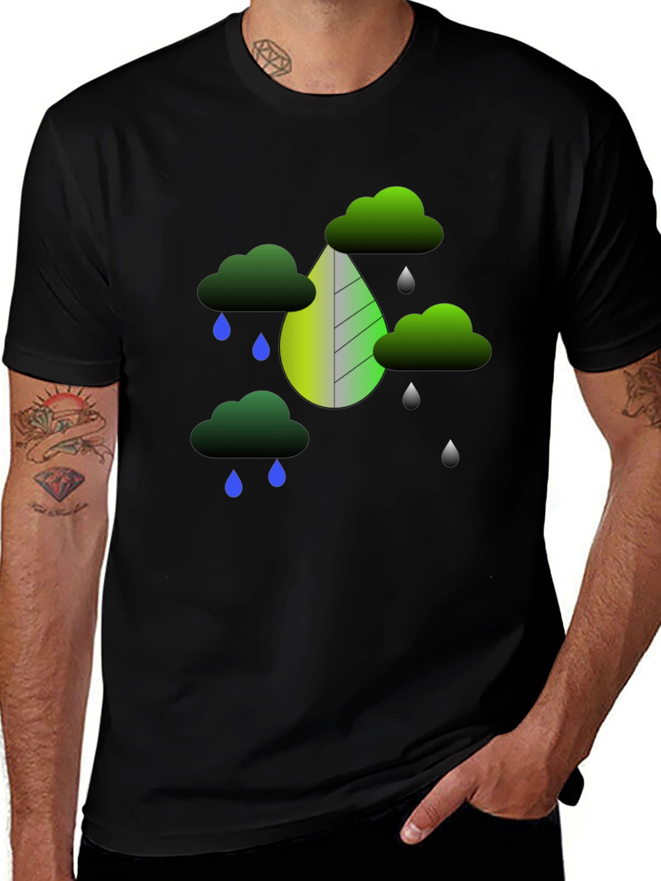 Variant 12 of Nature-Inspired Graphic Tee