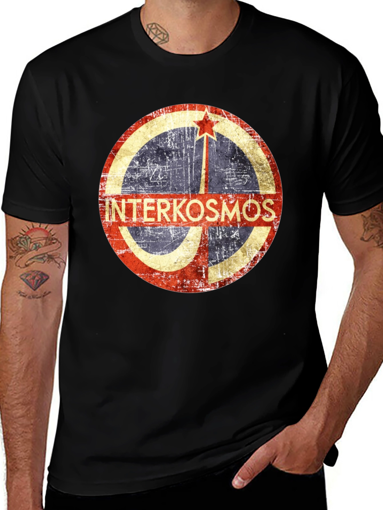 Interkosmos T-Shirt - Retro Space Program Tee