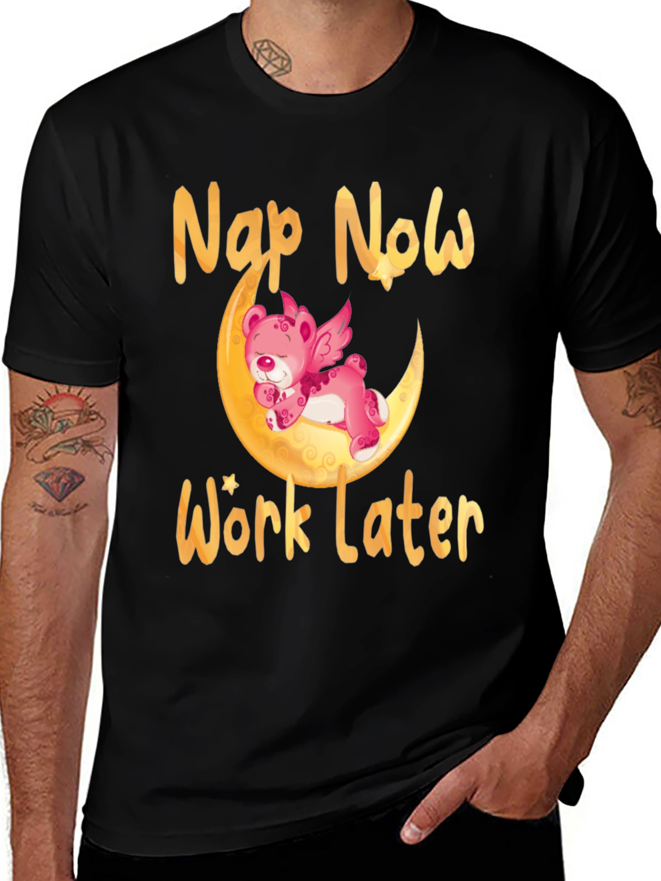 Nap Now Work Later T-Shirt