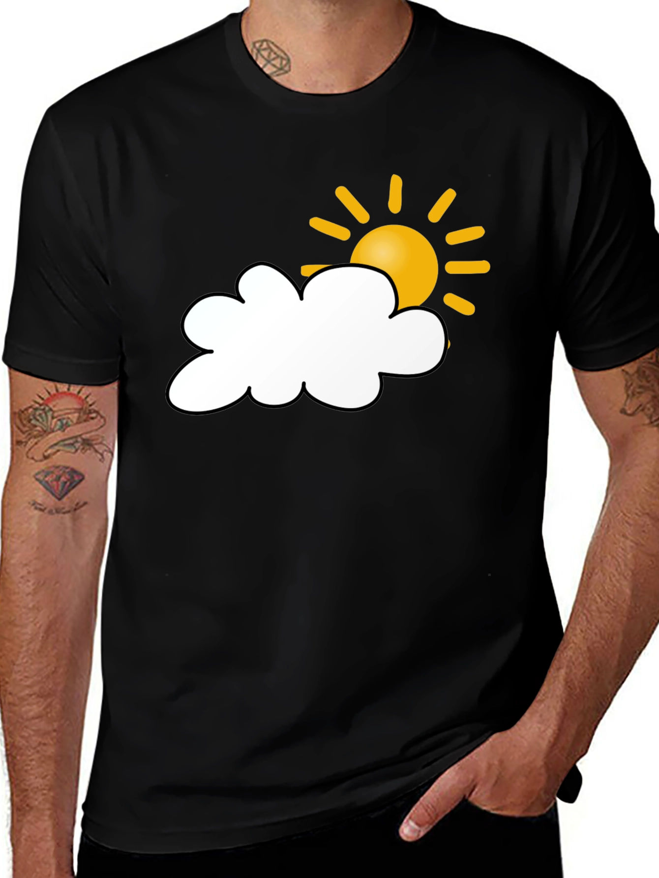 Variant 10 of Cloudy with a Chance of Sunshine T-Shirt