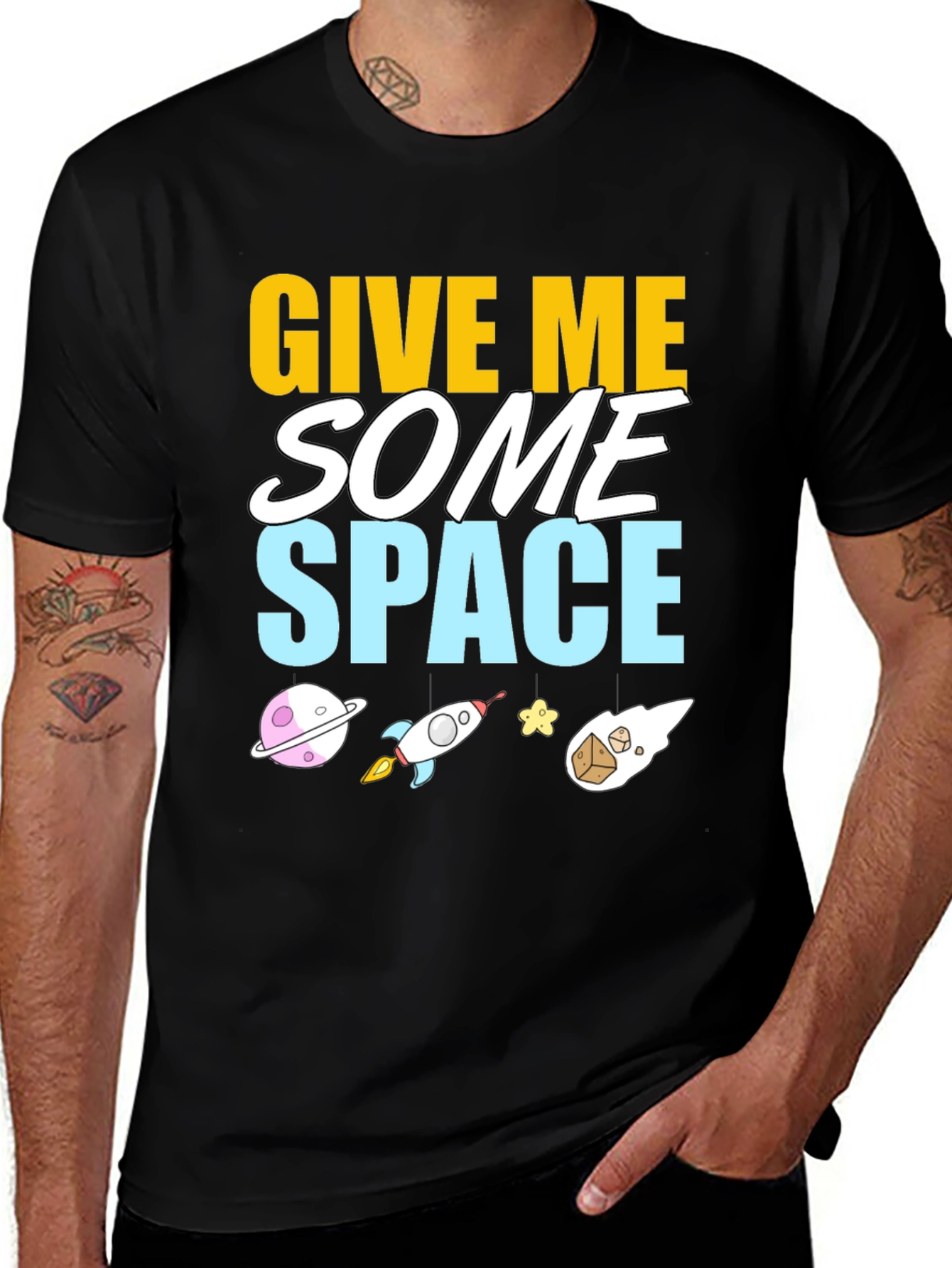 Variant 10 of Give Me Some Space Graphic T-Shirt