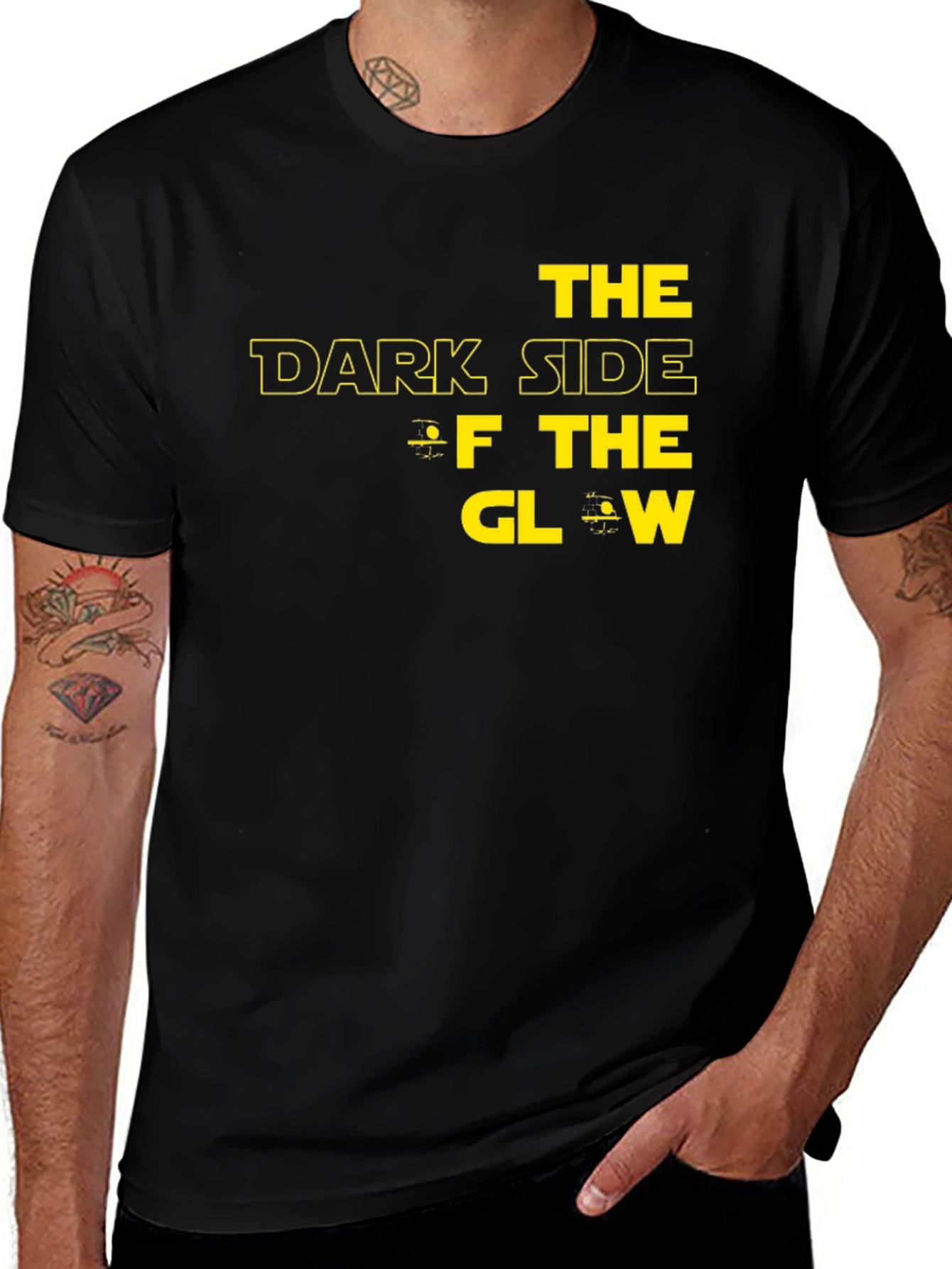 The Dark Side Of The Glow Graphic T-Shirt