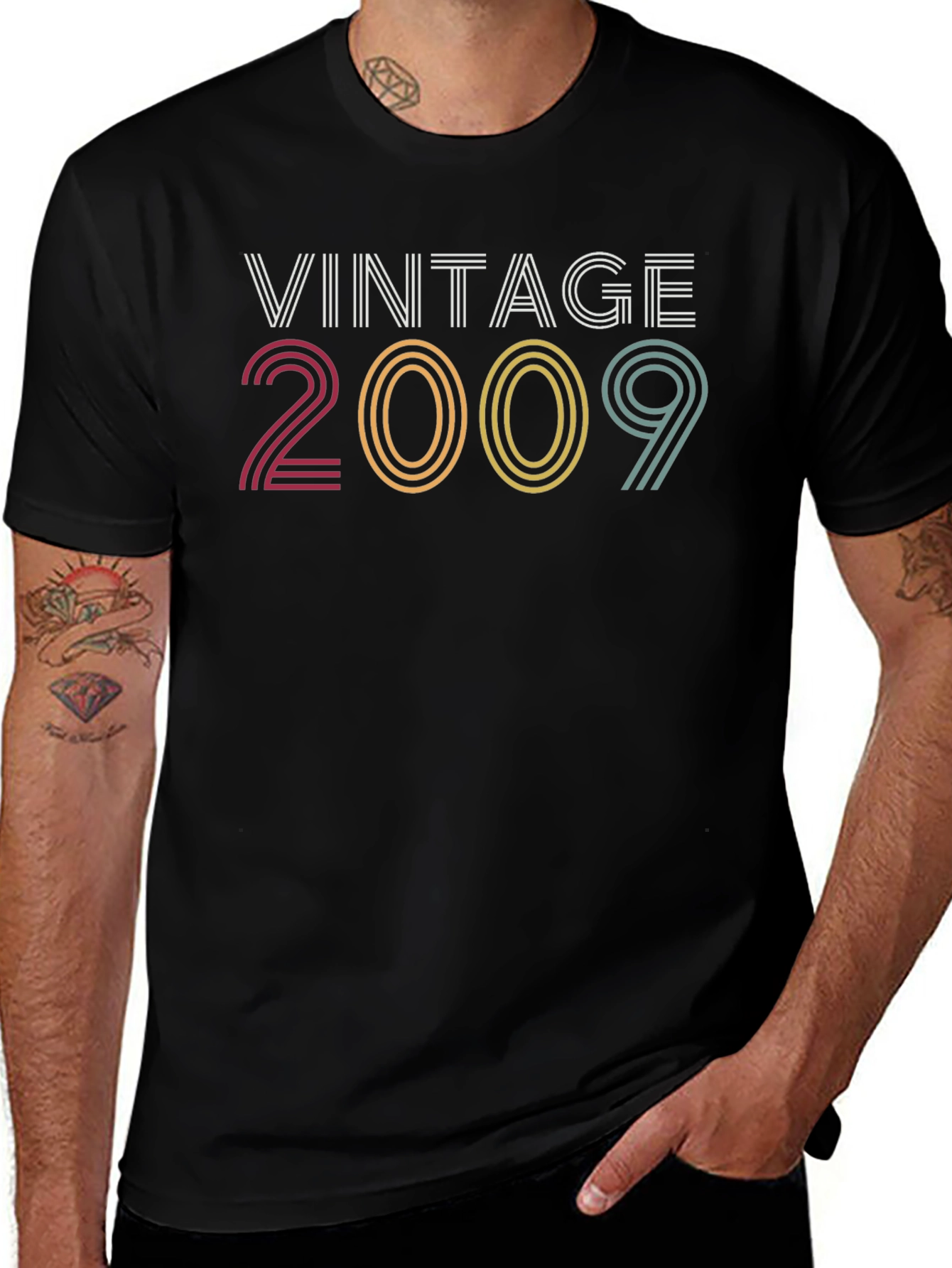 Variant 6 of Vintage 2009 T-Shirt Birthday Gift
