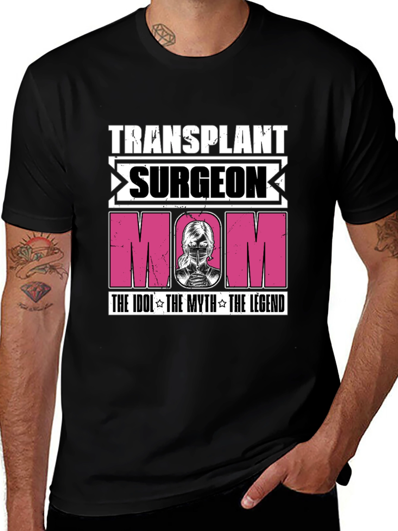 Variant 29 of Transplant Surgeon Mom T-Shirt
