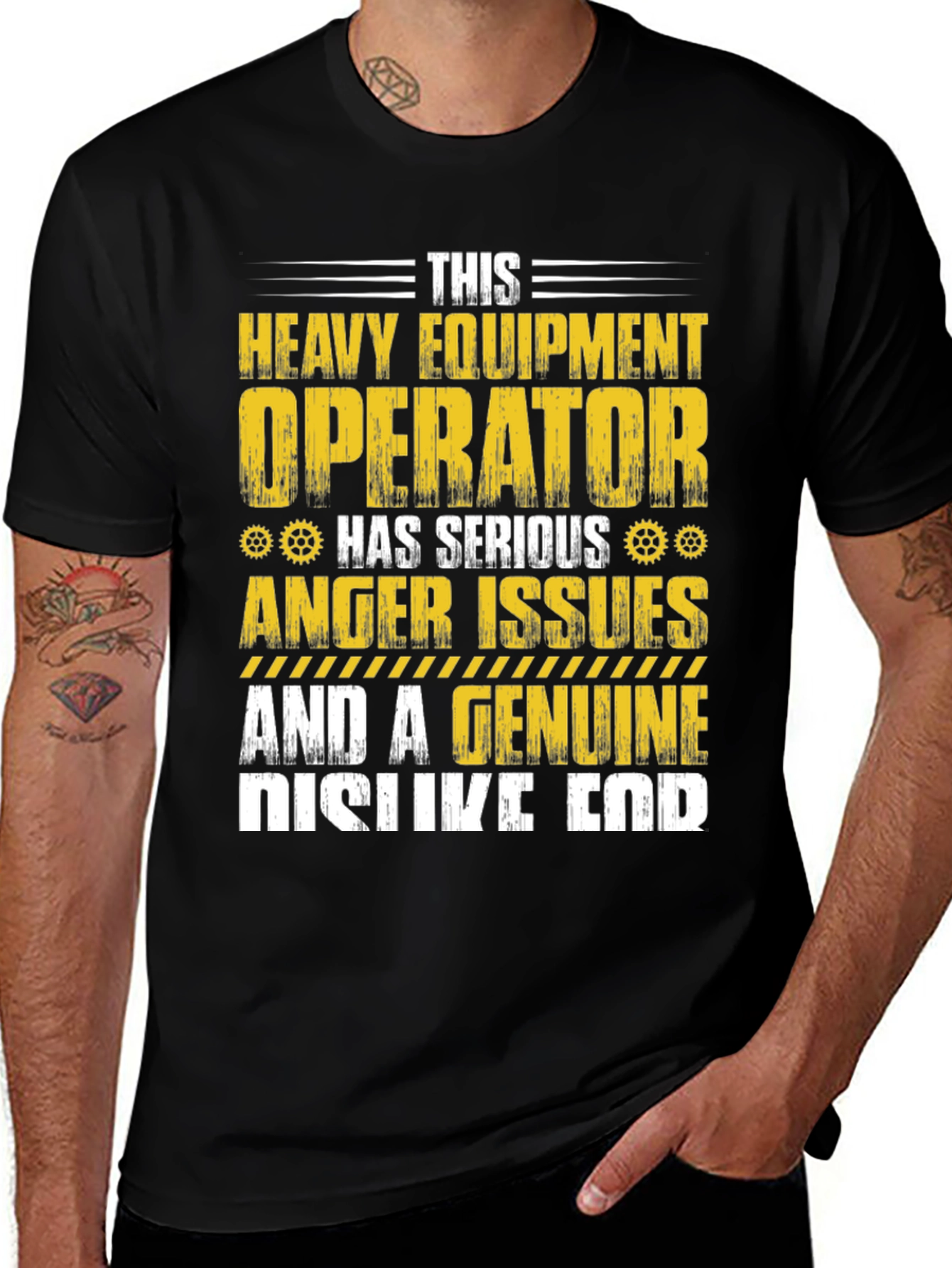 Variant 26 of Heavy Equipment Operator T-Shirt