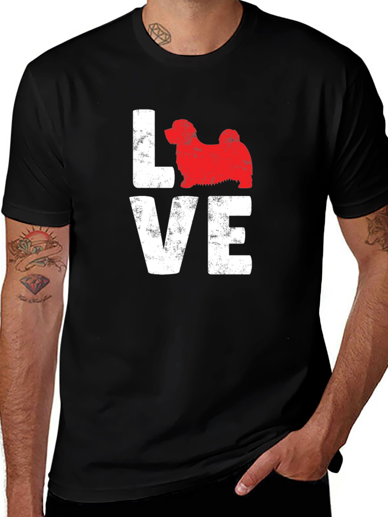 Variant 21 of Dog Breed LOVE Graphic T-Shirt