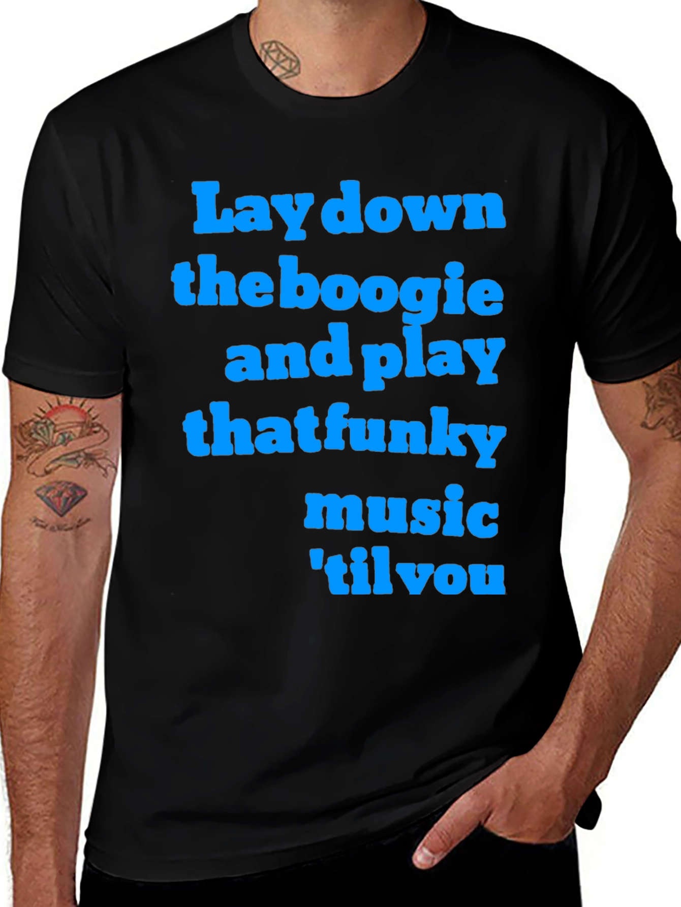 Variant 19 of Funky Music T-Shirt - Lay Down the Boogie