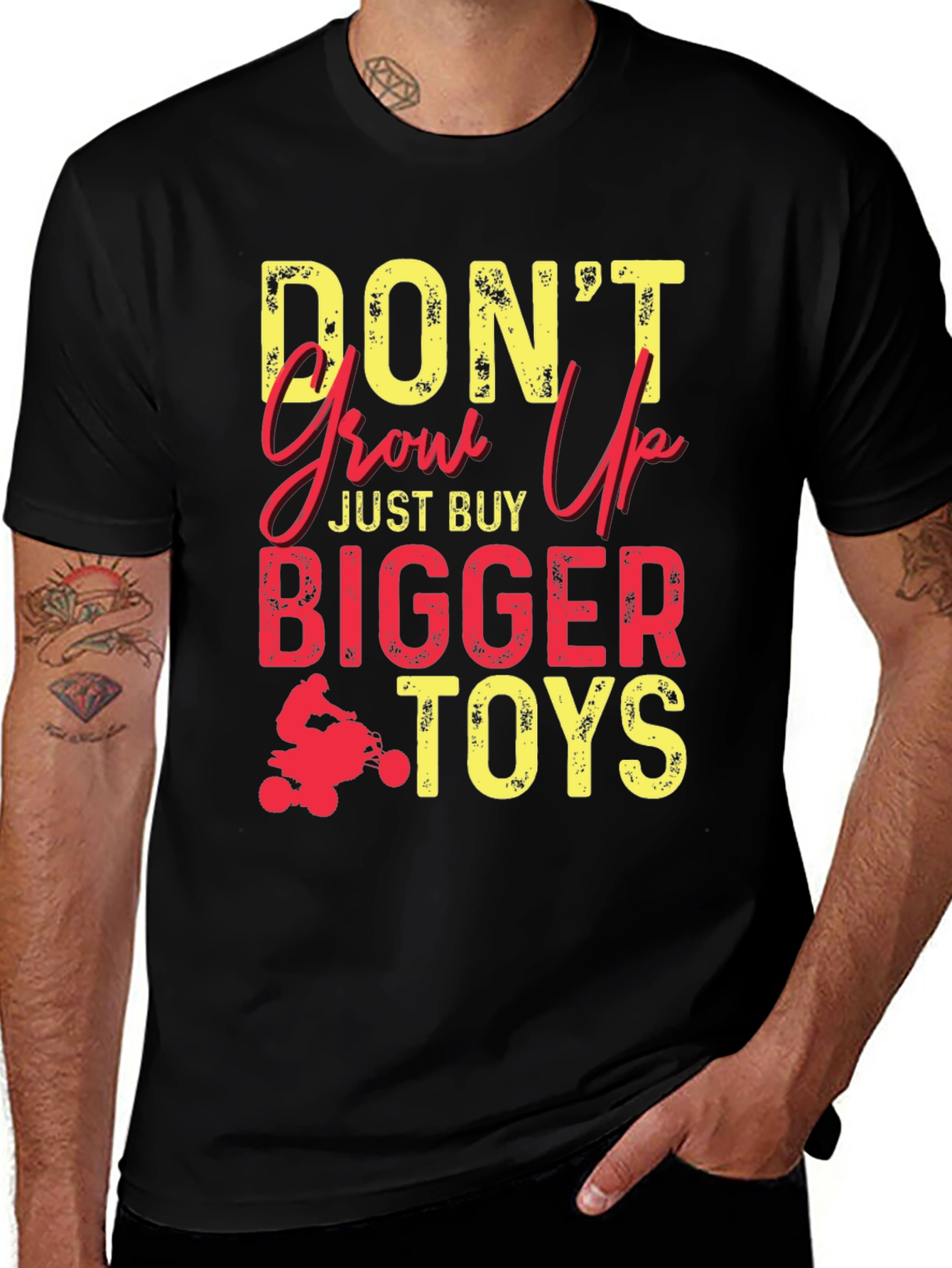 Don't Grow Up - Bigger Toys Graphic Tee
