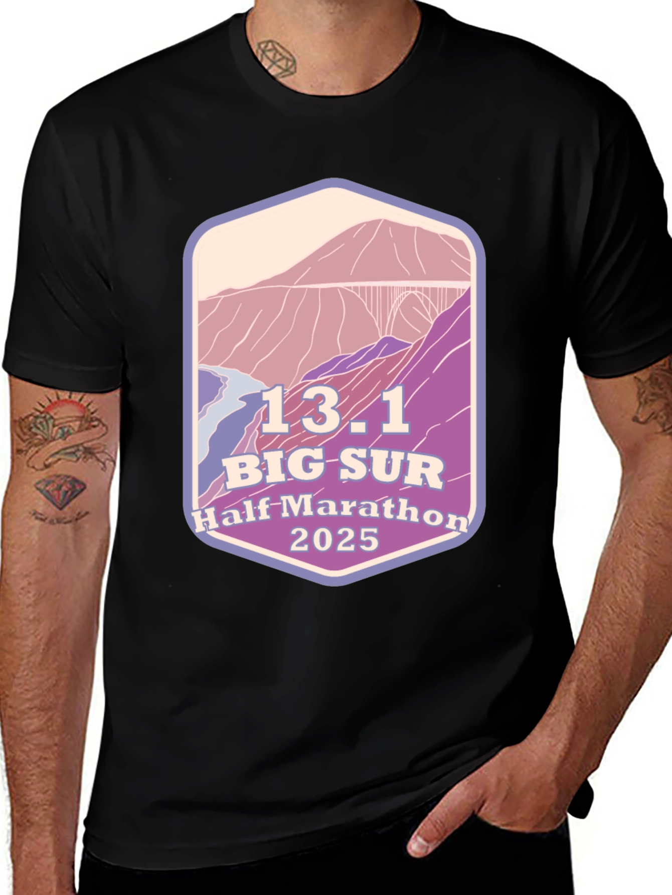 Big Sur Half Marathon 2025 T-Shirt