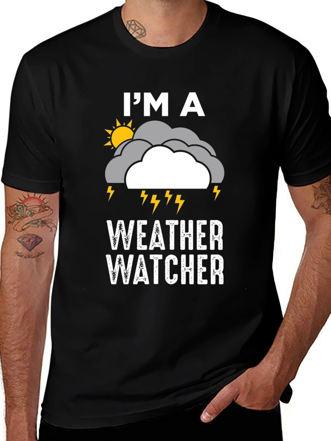 Variant 27 of Weather Watcher Graphic T-Shirt