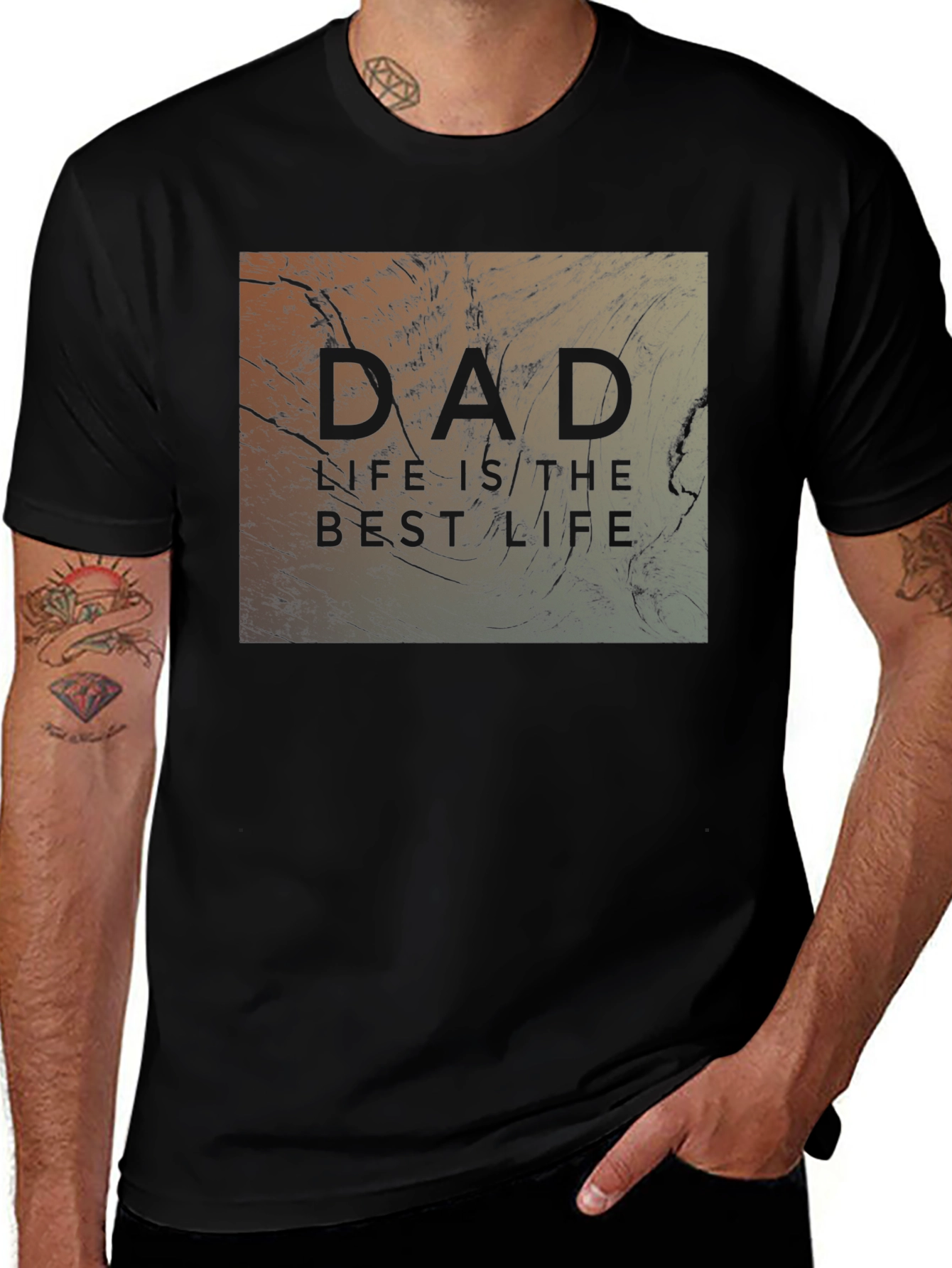 Dad Life T-Shirt - Best Life Graphic Tee