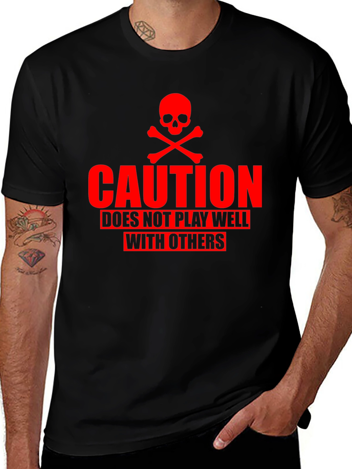 Caution: Does Not Play Well T-Shirt