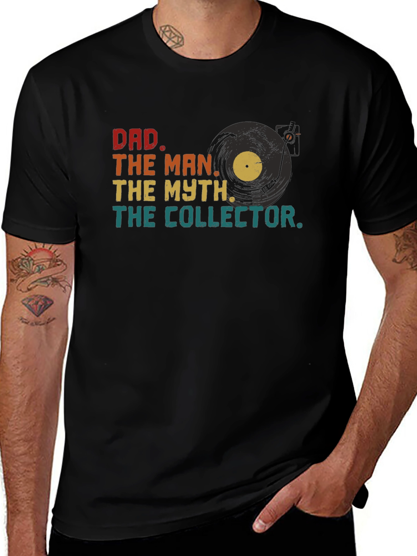 Dad The Man The Myth The Collector T-Shirt