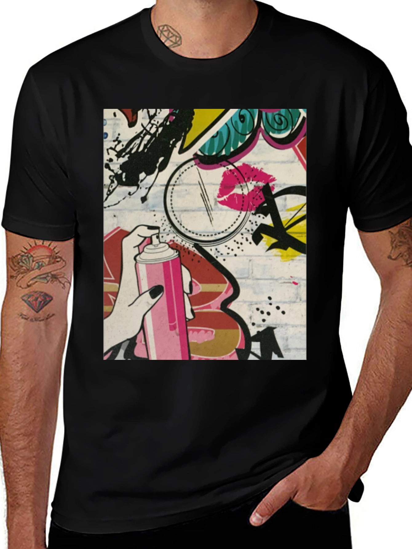 Variant 5 of Graffiti Art T-Shirt - Urban Style Tee