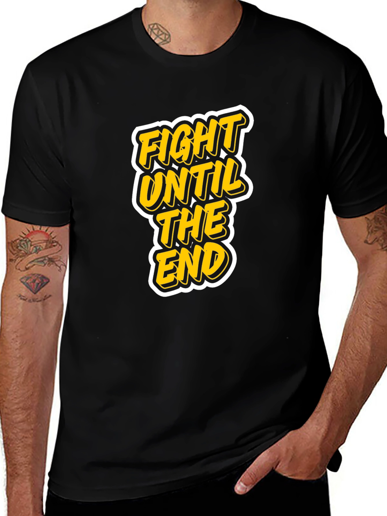 Variant 29 of Fight Until The End Graphic Tee