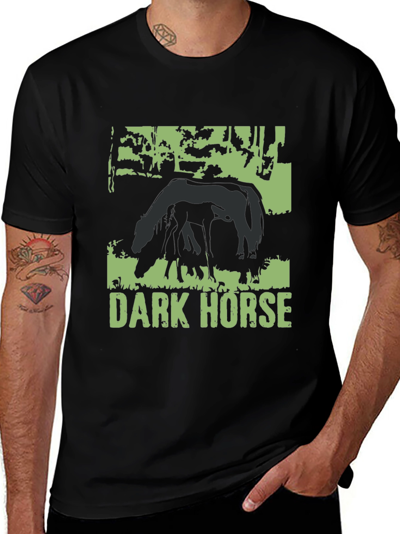 Variant 14 of Dark Horse Graphic T-Shirt - Stylish & Unique Design