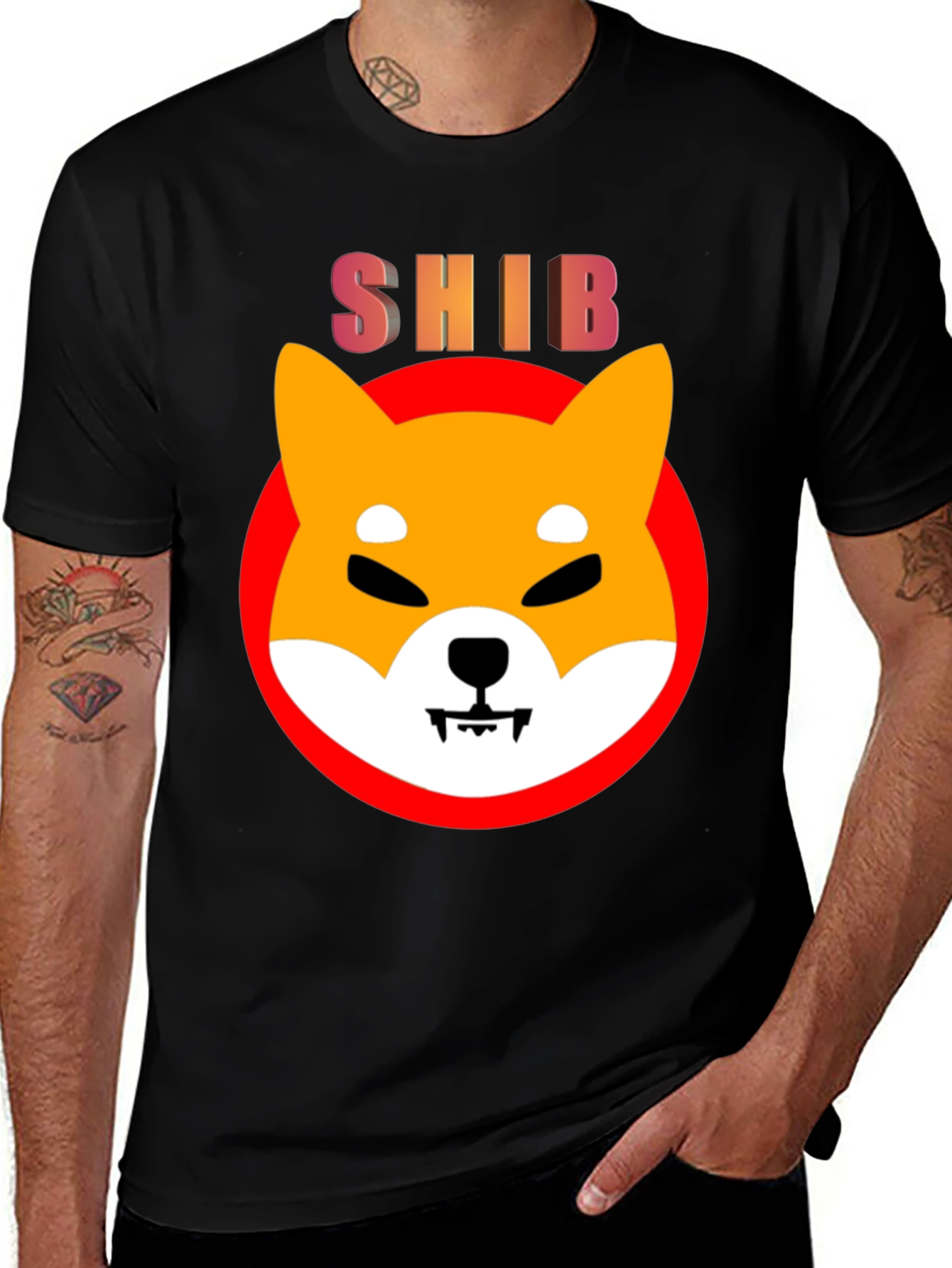 Shiba Inu Graphic Tee - Crypto Doge Coin Shirt