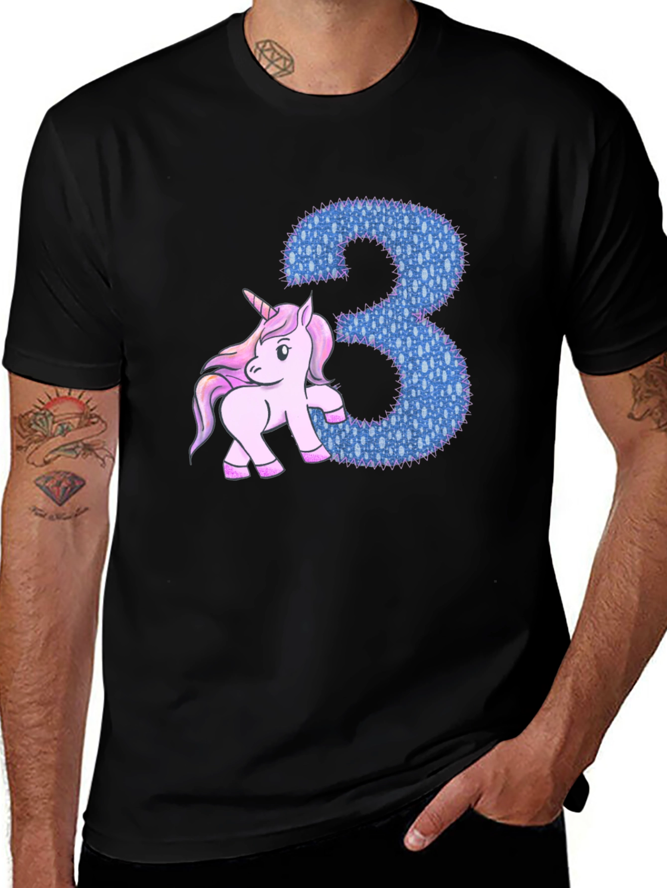 Unicorn 3rd Birthday Shirt