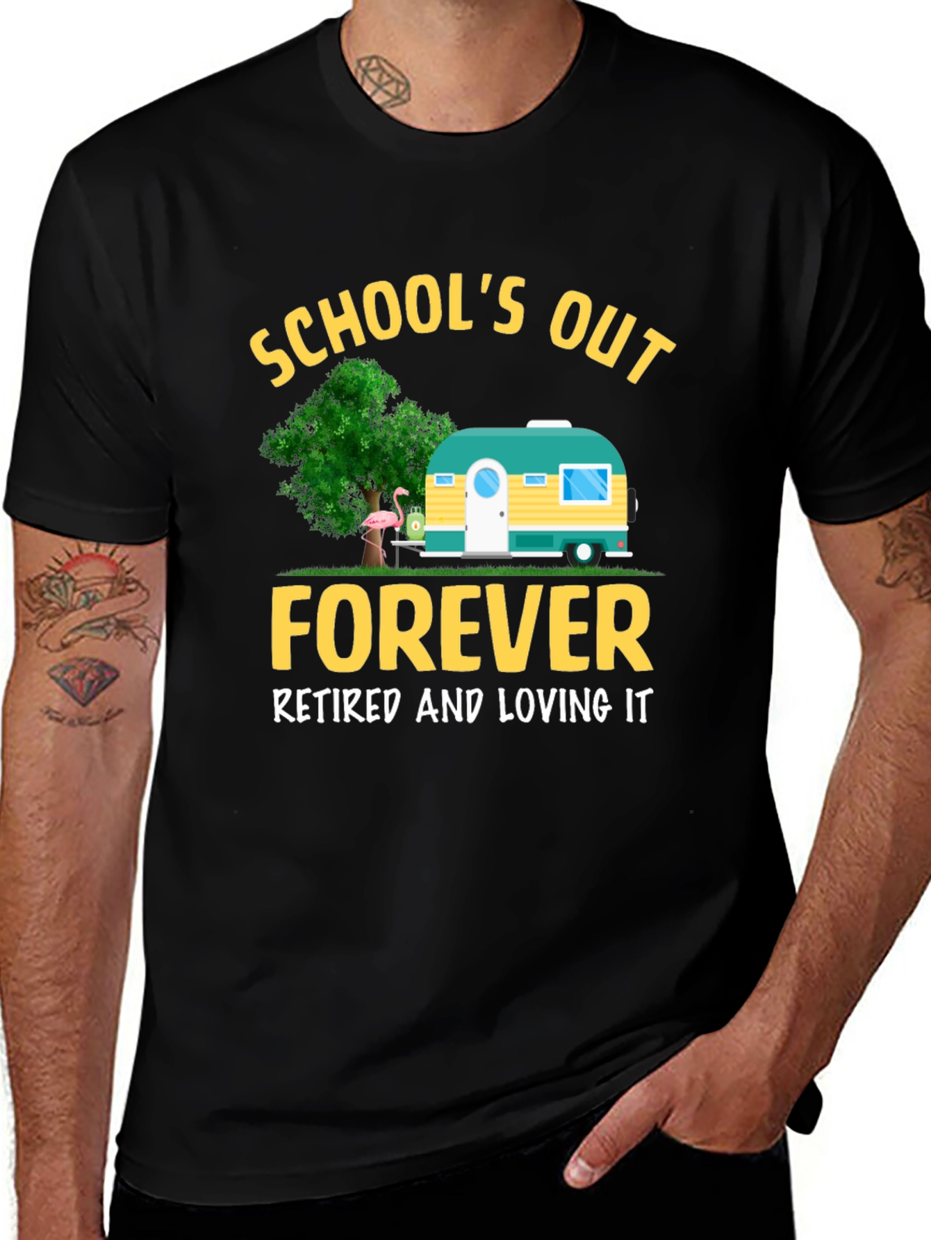 Variant 25 of School's Out Forever T-Shirt - Retirement Tee