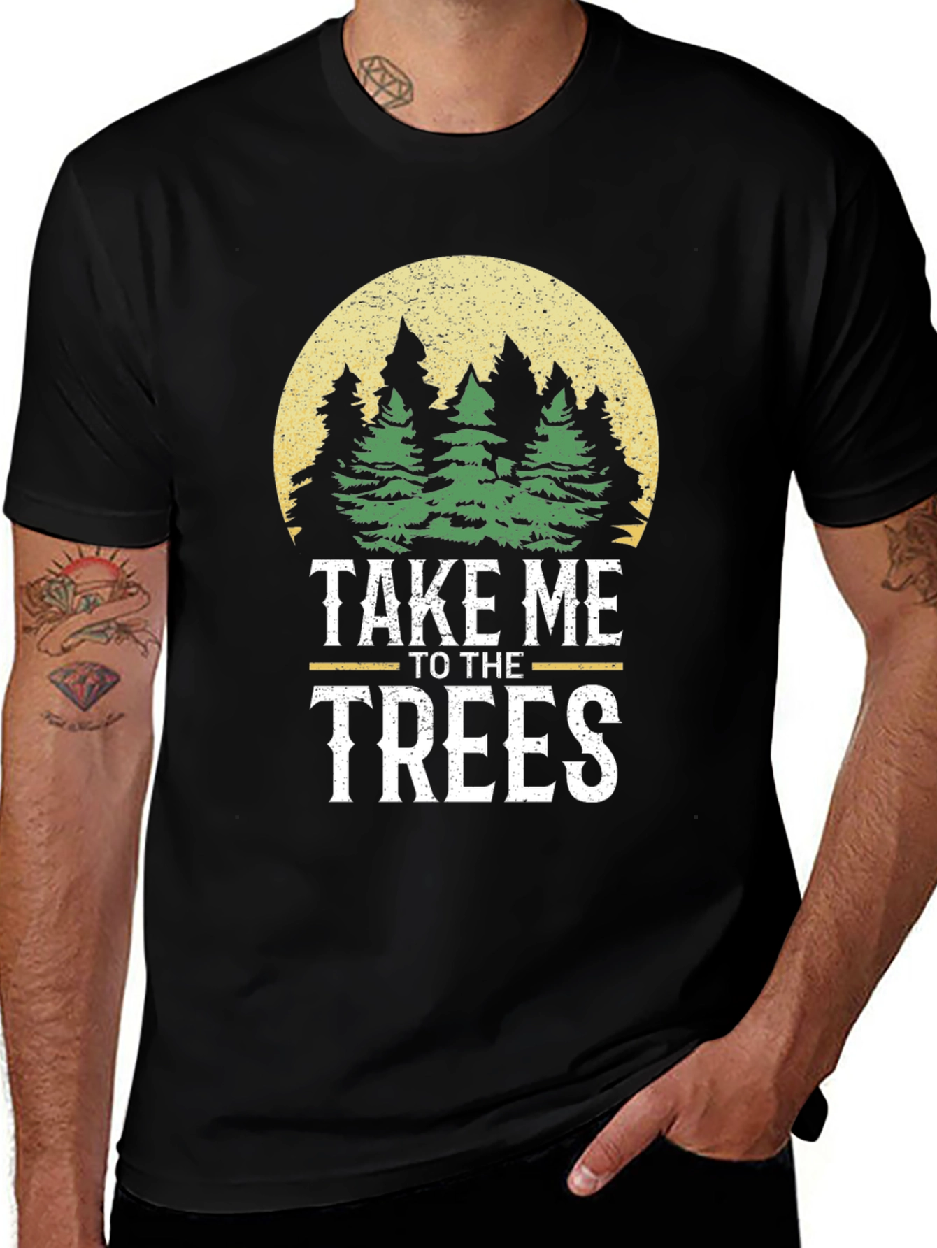 Variant 2 of Take Me To The Trees Graphic T-Shirt