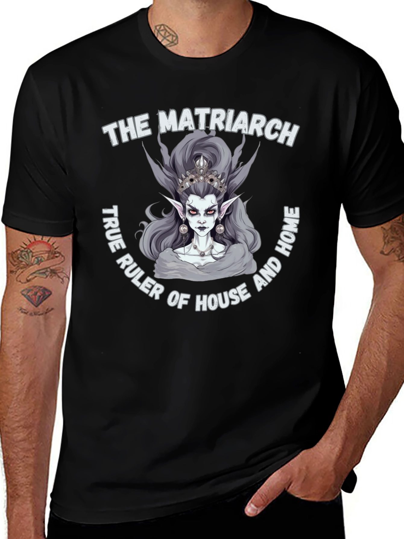 Variant 17 of The Matriarch Graphic Tee - True Ruler of House