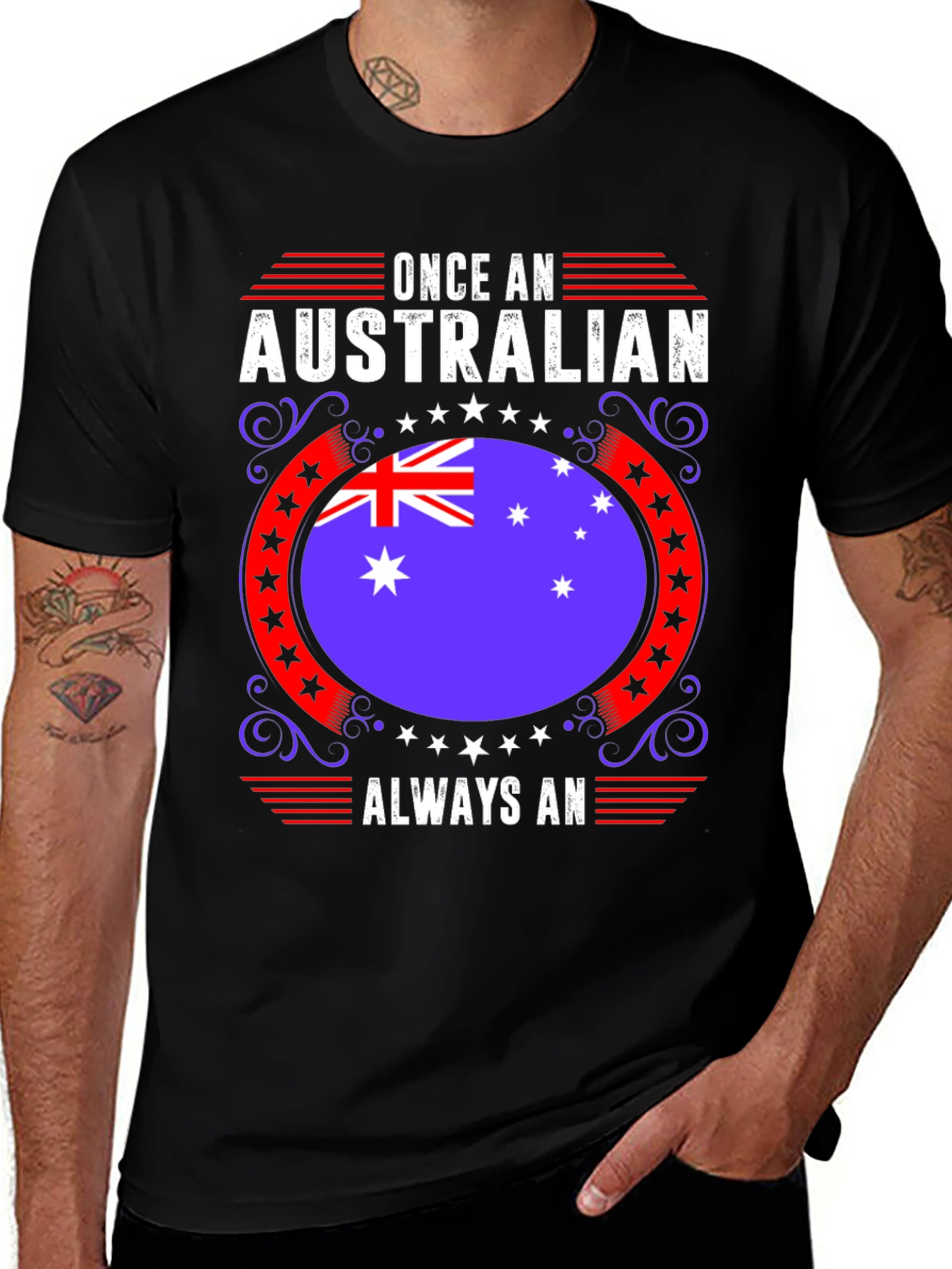 Australian Pride T-Shirt - Once An Australian Always An