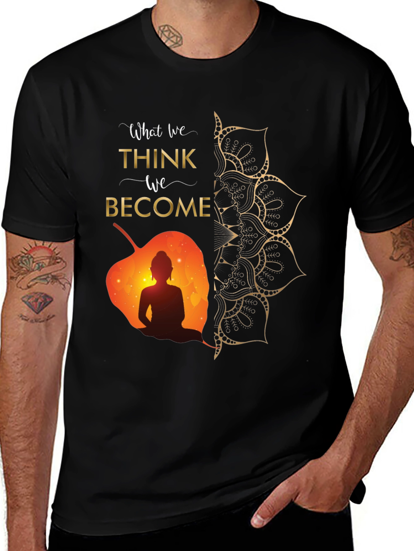 Variant 3 of Enlightened Mindset Graphic T-Shirt