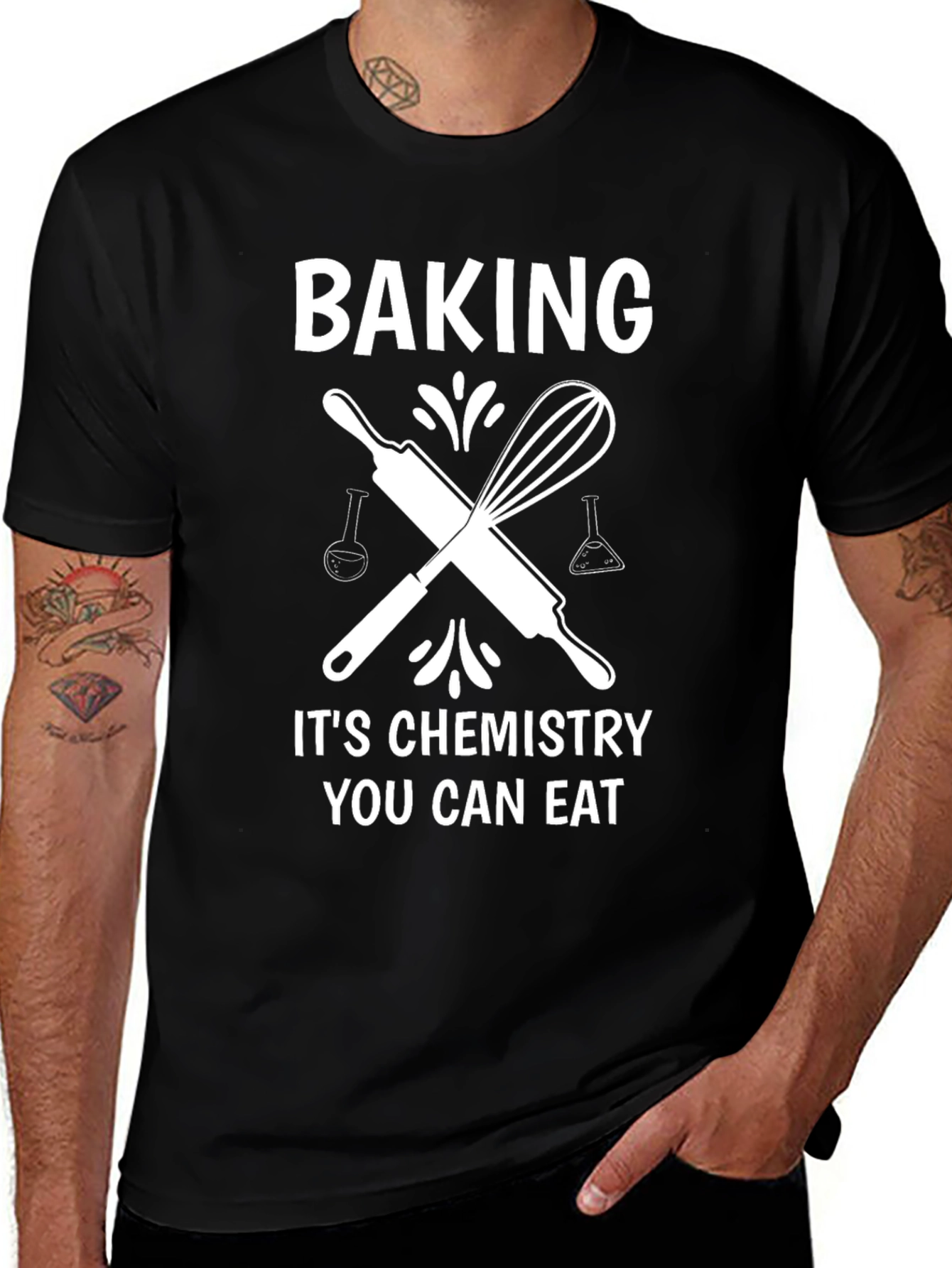Baking Chemistry T-Shirt Funny Baker Tee