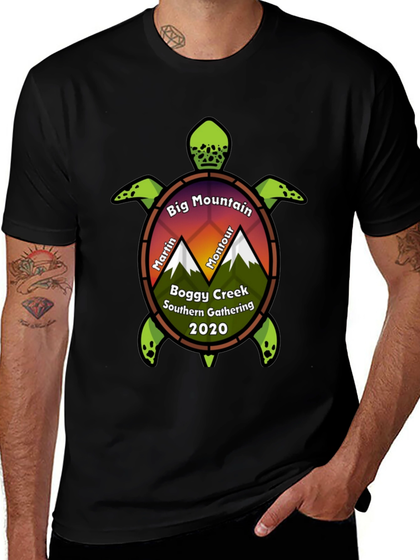 Variant 13 of Big Mountain Turtle T-Shirt: Southern Gathering 2020