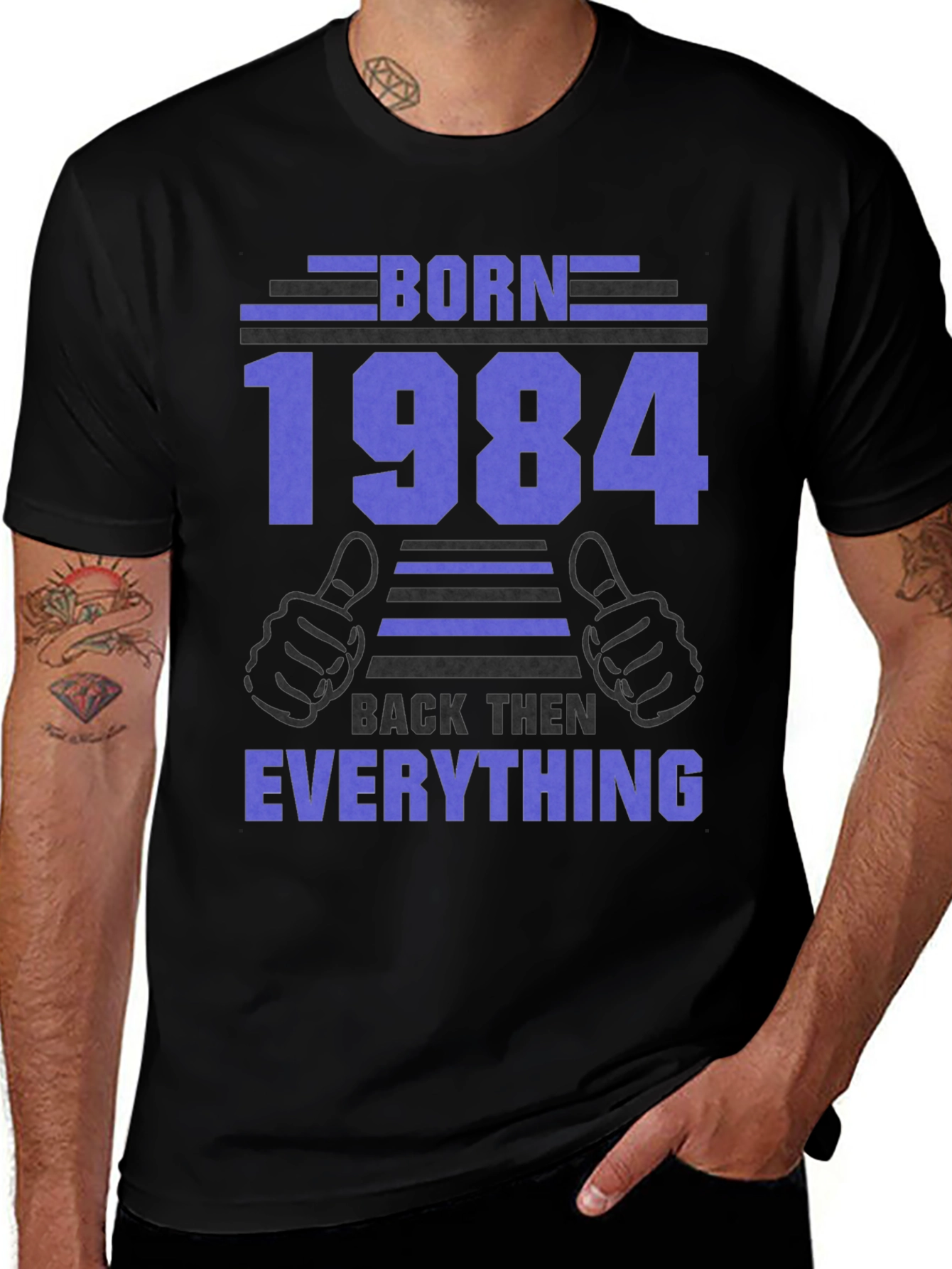 Variant 28 of Born in 1984 Everything T-Shirt