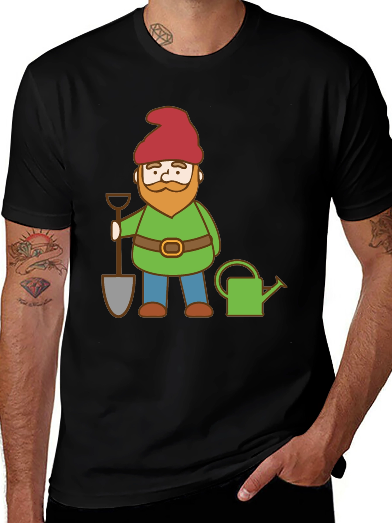 Variant 24 of Gnome Gardener Graphic Tee