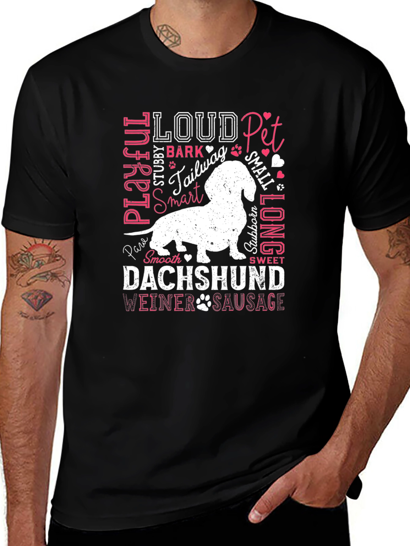 Variant 13 of Dachshund Weiner Sausage Dog T-Shirt