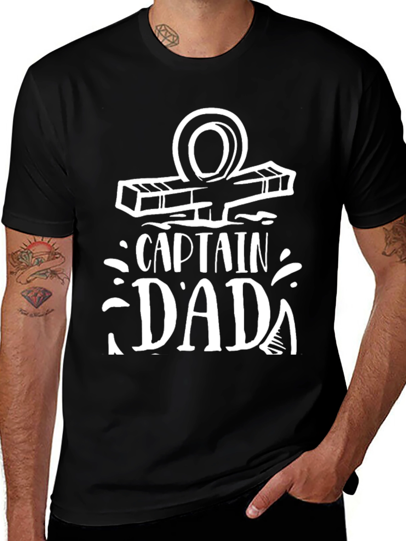 Variant 18 of Captain Dada T-Shirt - Cool Dad Gift