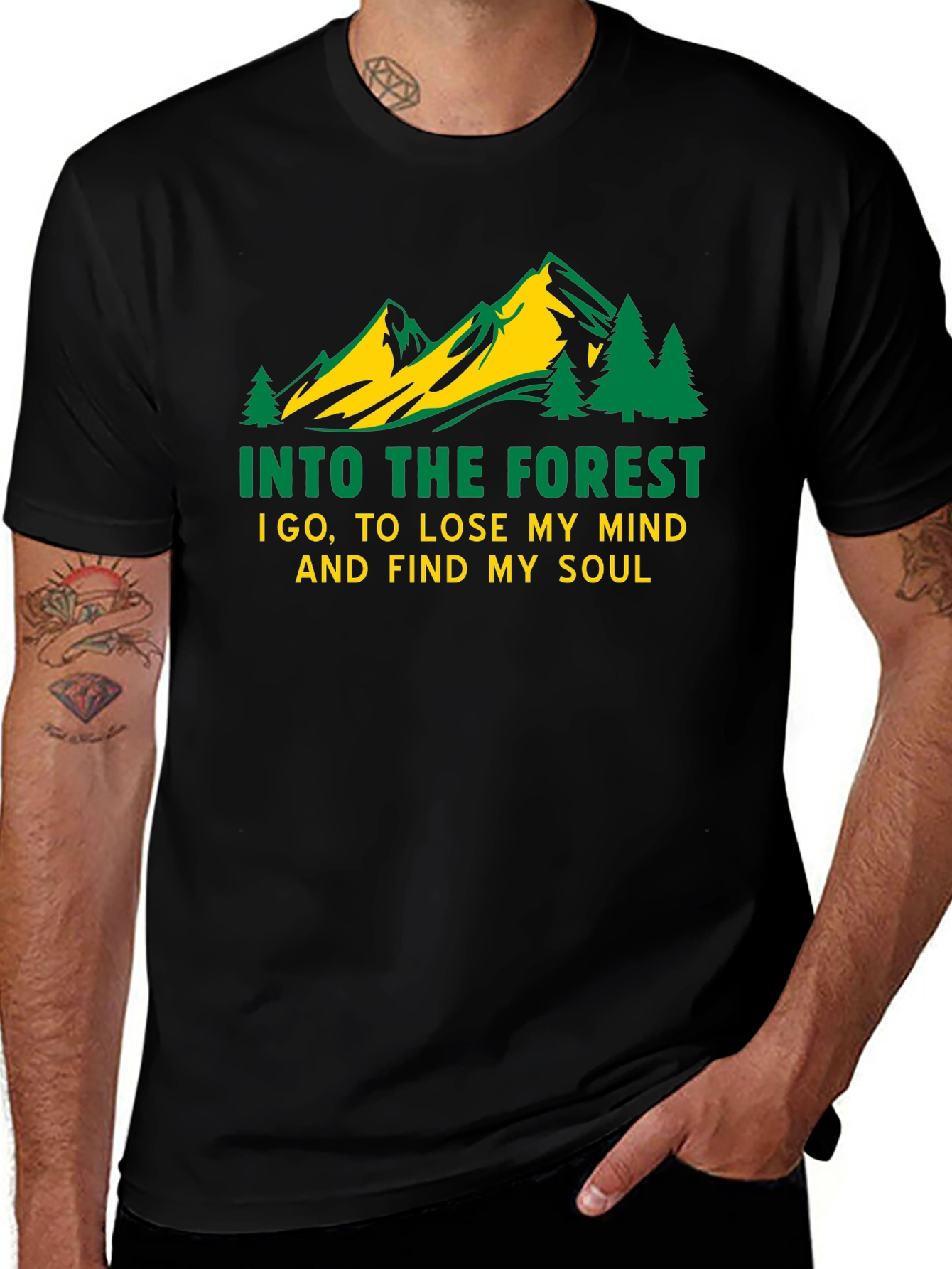 Variant 10 of Into the Forest Graphic T-Shirt