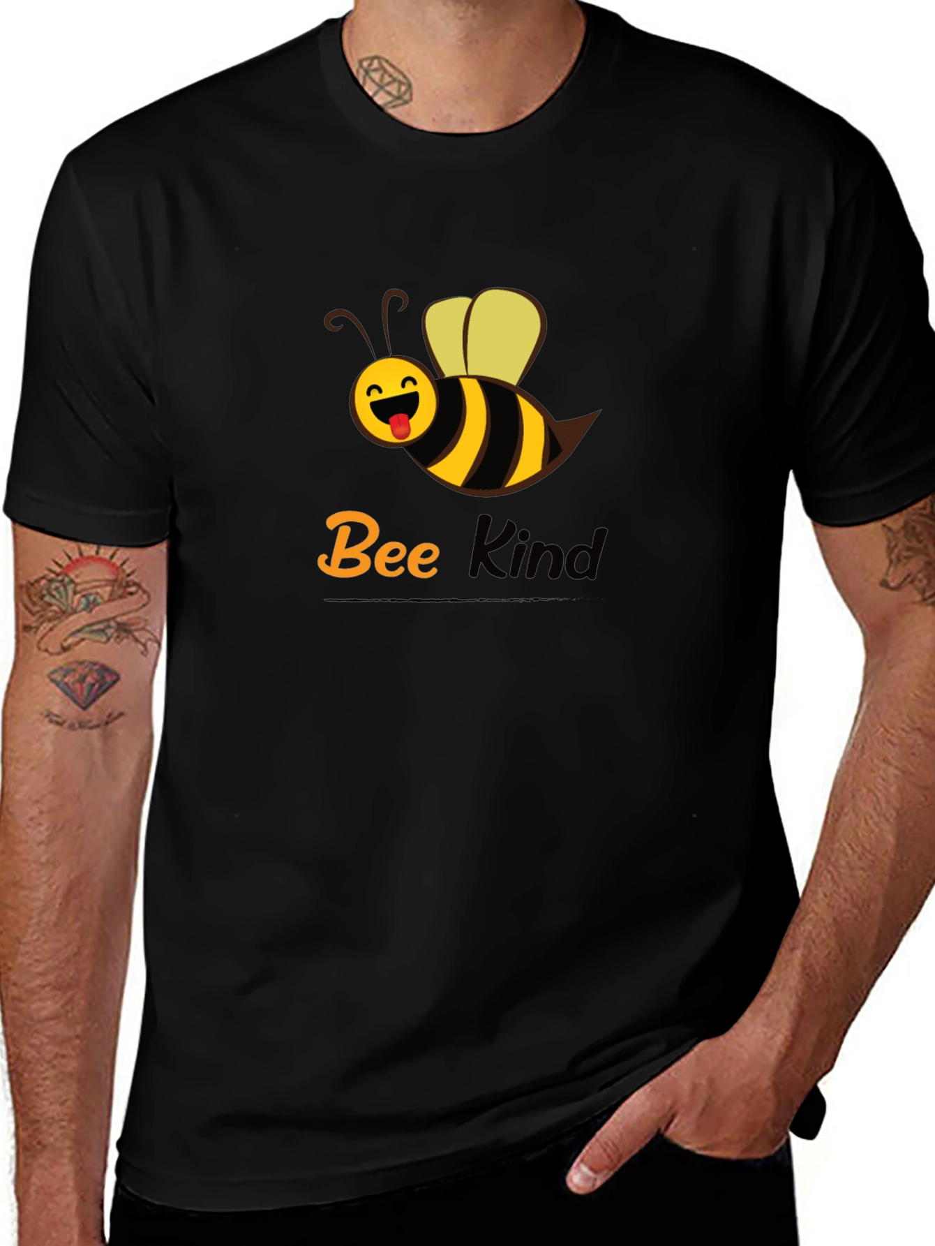 Bee Kind Graphic T-Shirt - Positive Message Tee