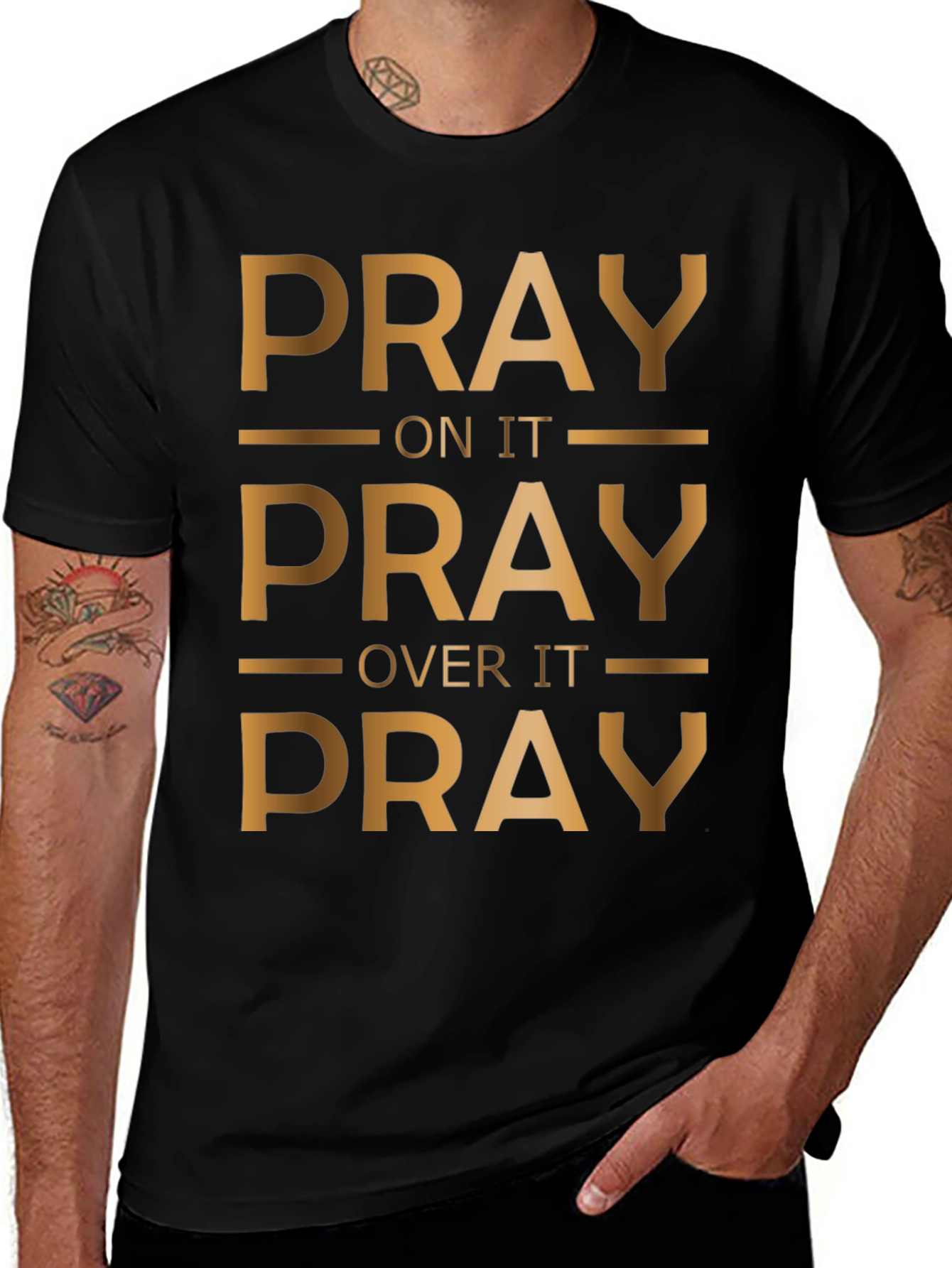 Pray On It Graphic T-Shirt