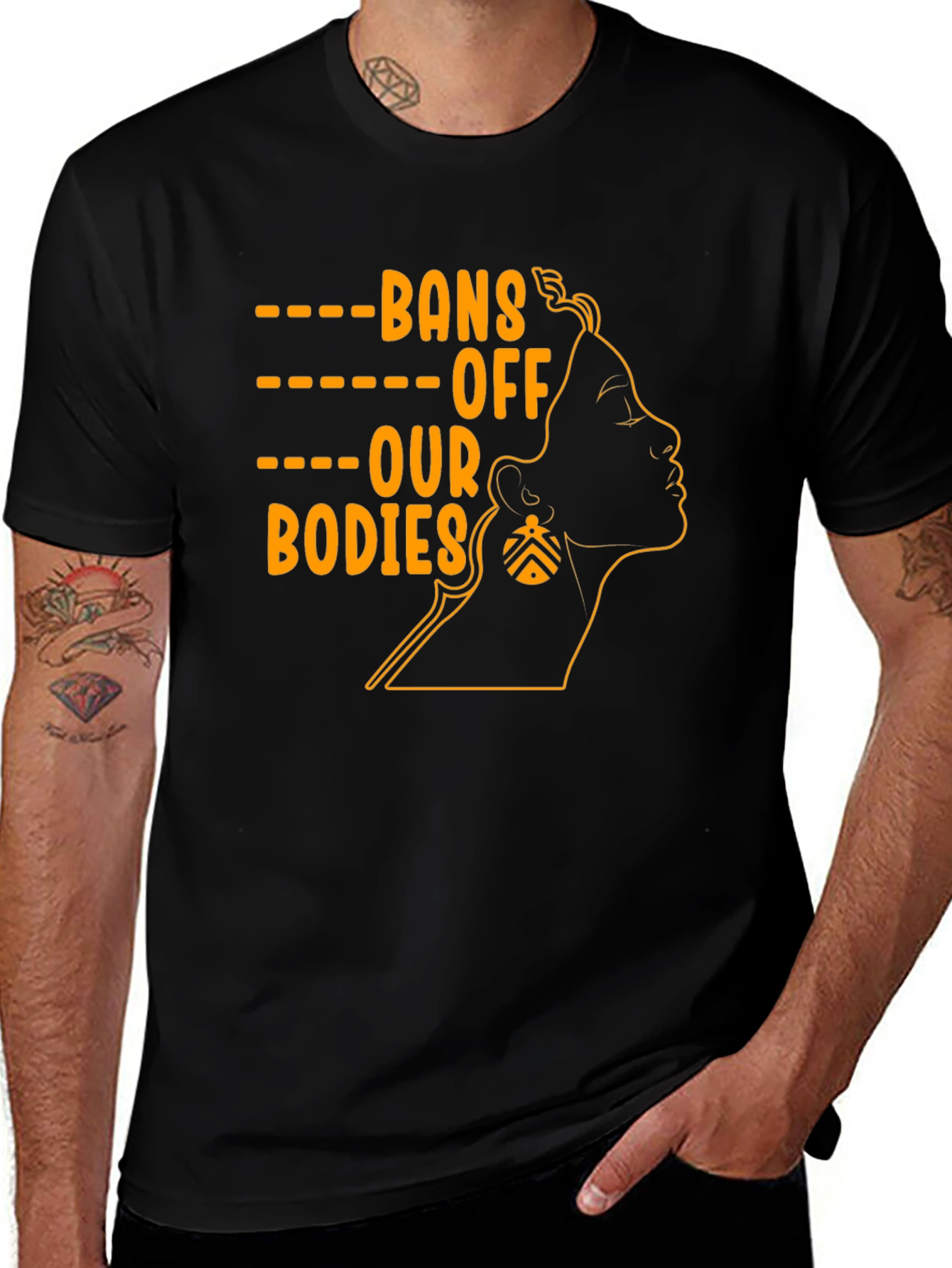 Variant 25 of Bans Off Our Bodies Graphic Tee