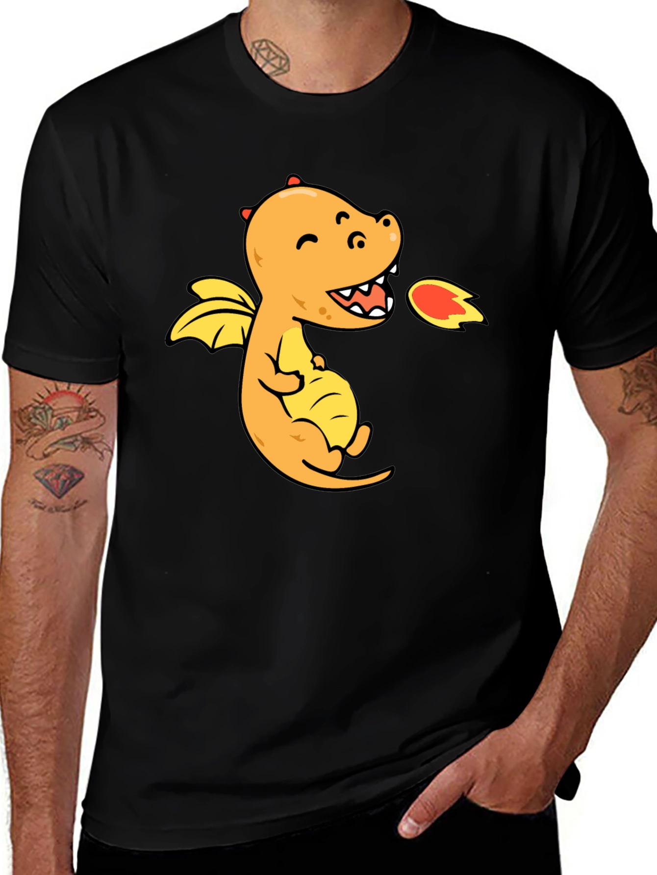 Dragon Fire Funny T-Shirt