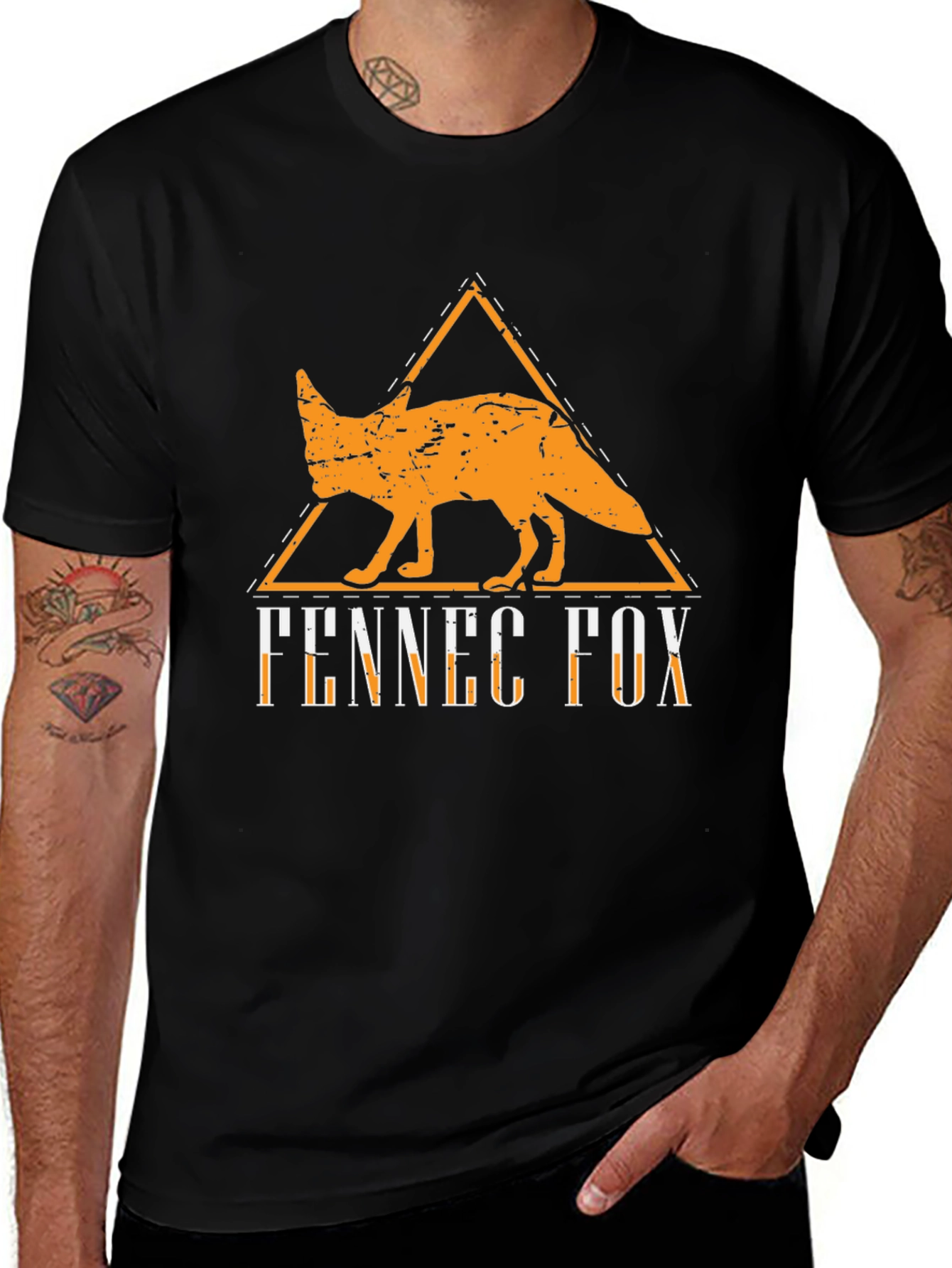 Fennec Fox Graphic Tee - Unique Animal Design