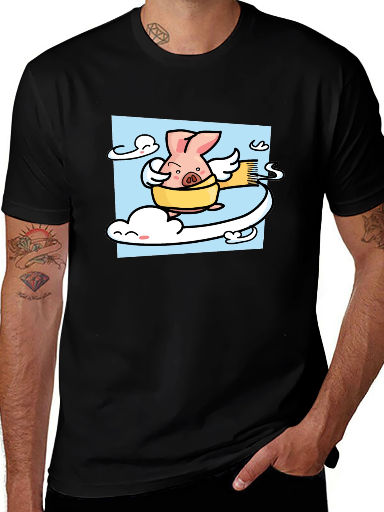 Variant 13 of Flying Pig T-Shirt