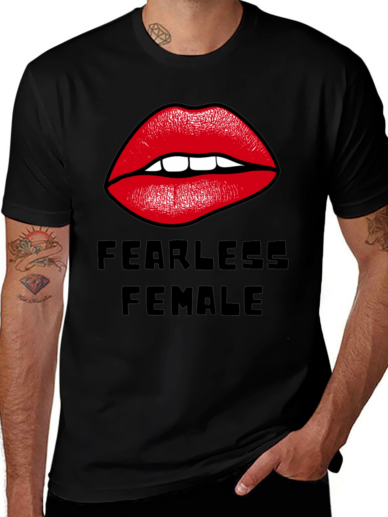 Variant 8 of Fearless Female Graphic Tee