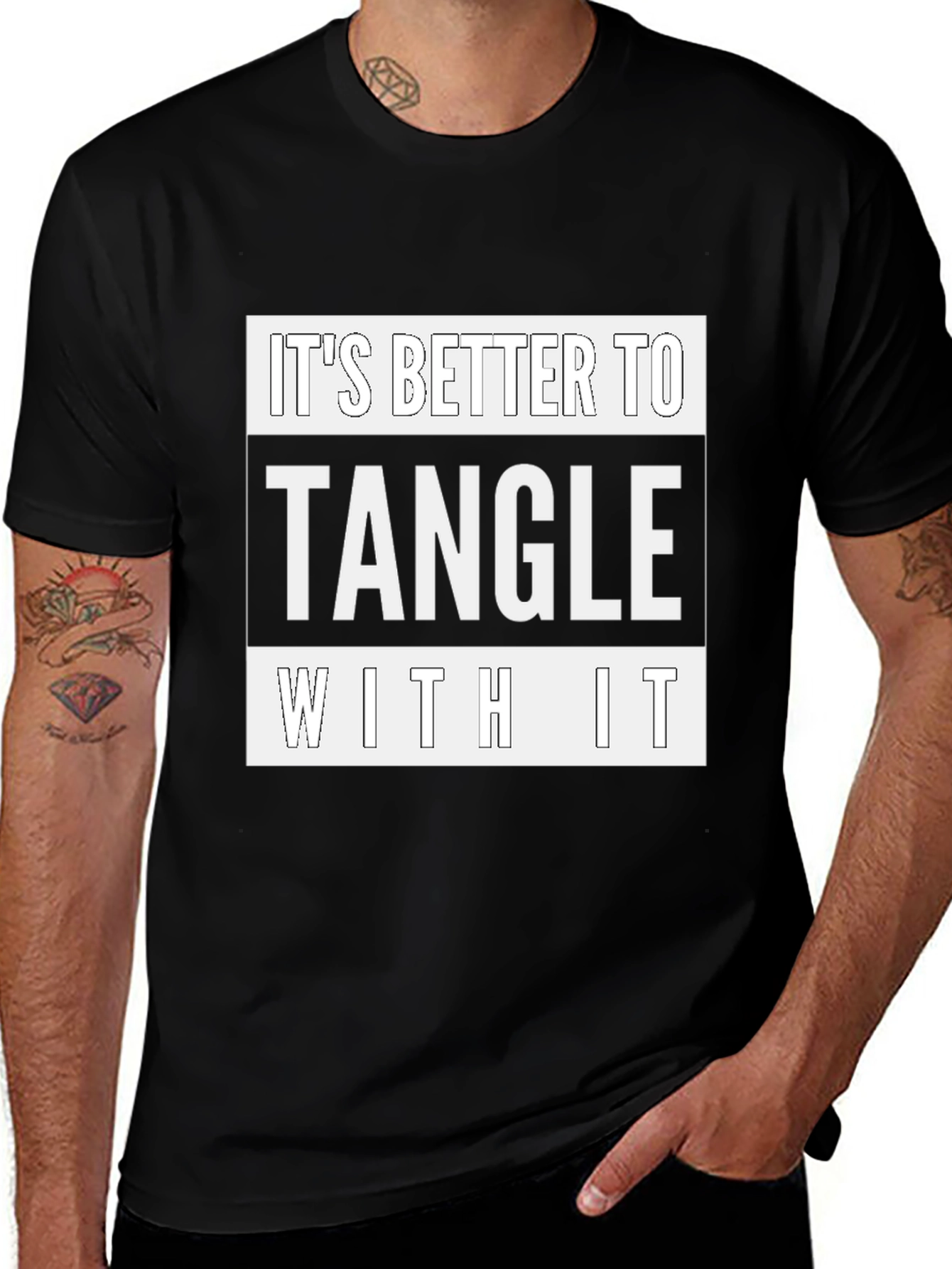 Variant 7 of Tangle With It Graphic T-Shirt