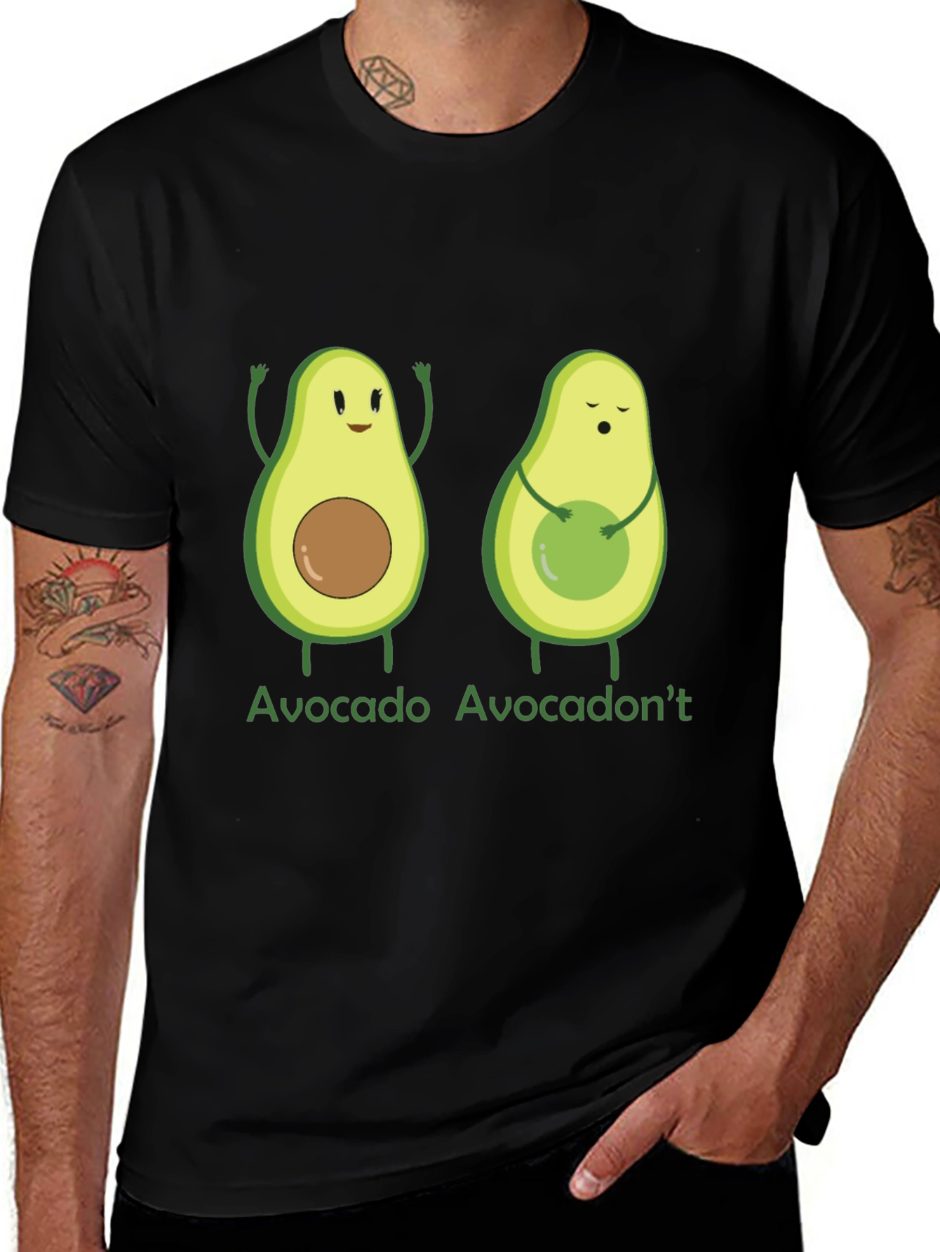 Variant 26 of Avocado Pun Graphic Tee - Funny Maternity Shirt