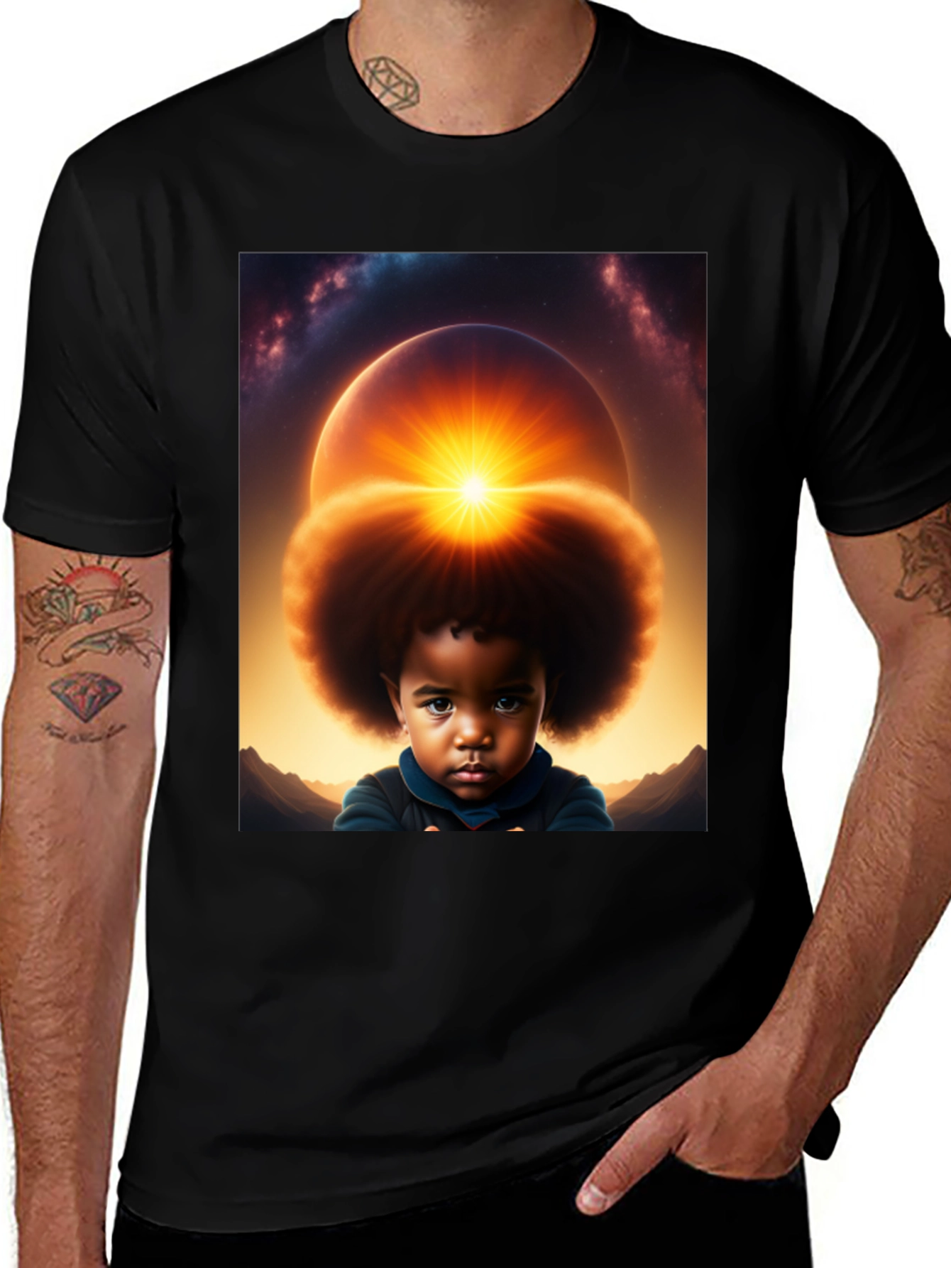Variant 9 of Boy in Space T-Shirt