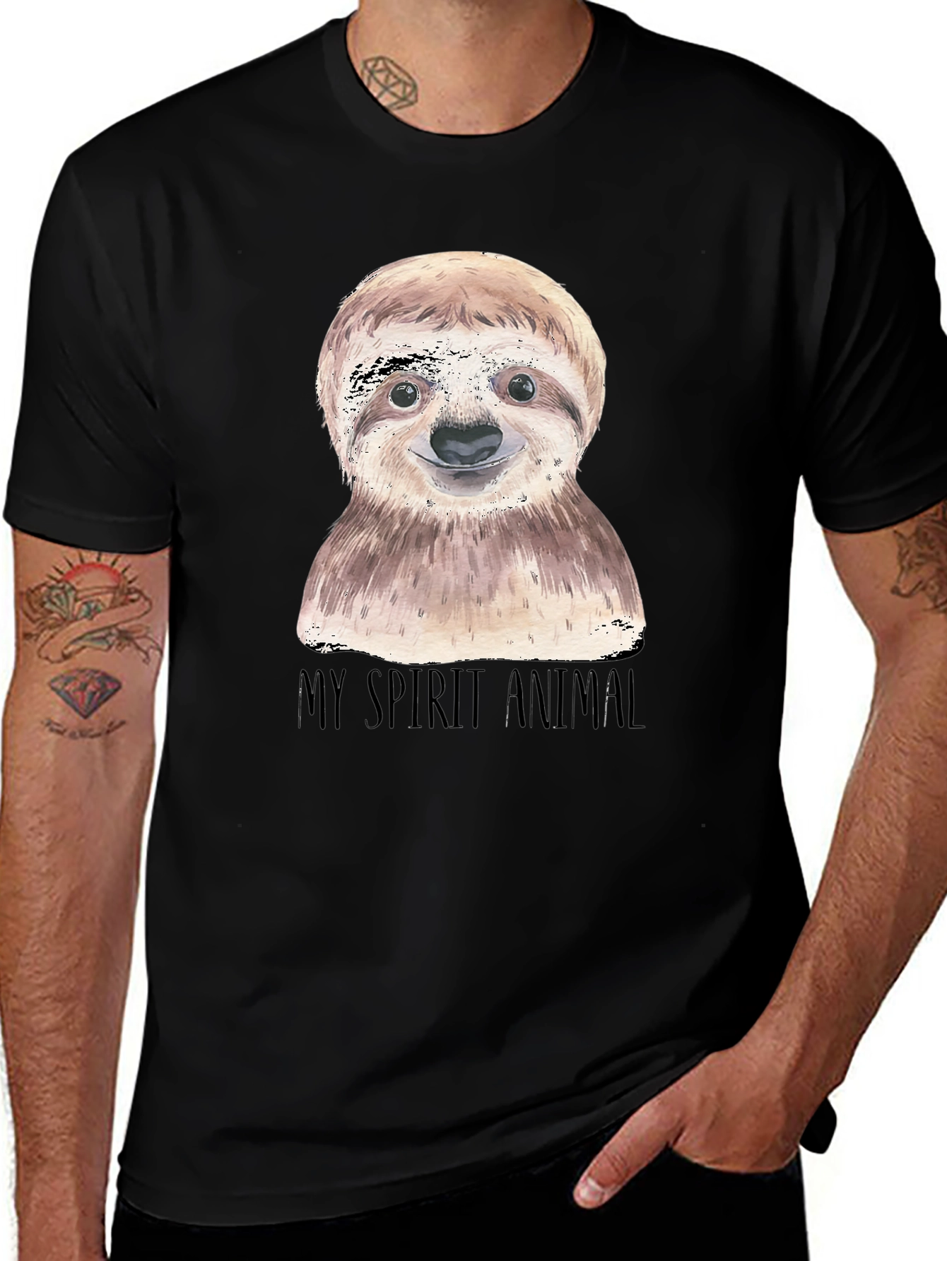 Variant 15 of My Spirit Animal Sloth T-Shirt - Comfy Tee